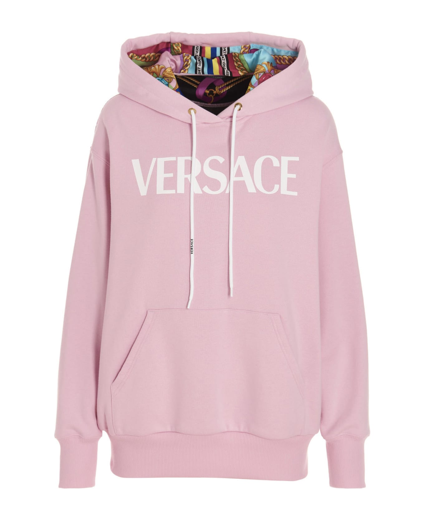 Versace 'ventagli Hoodie - English rose