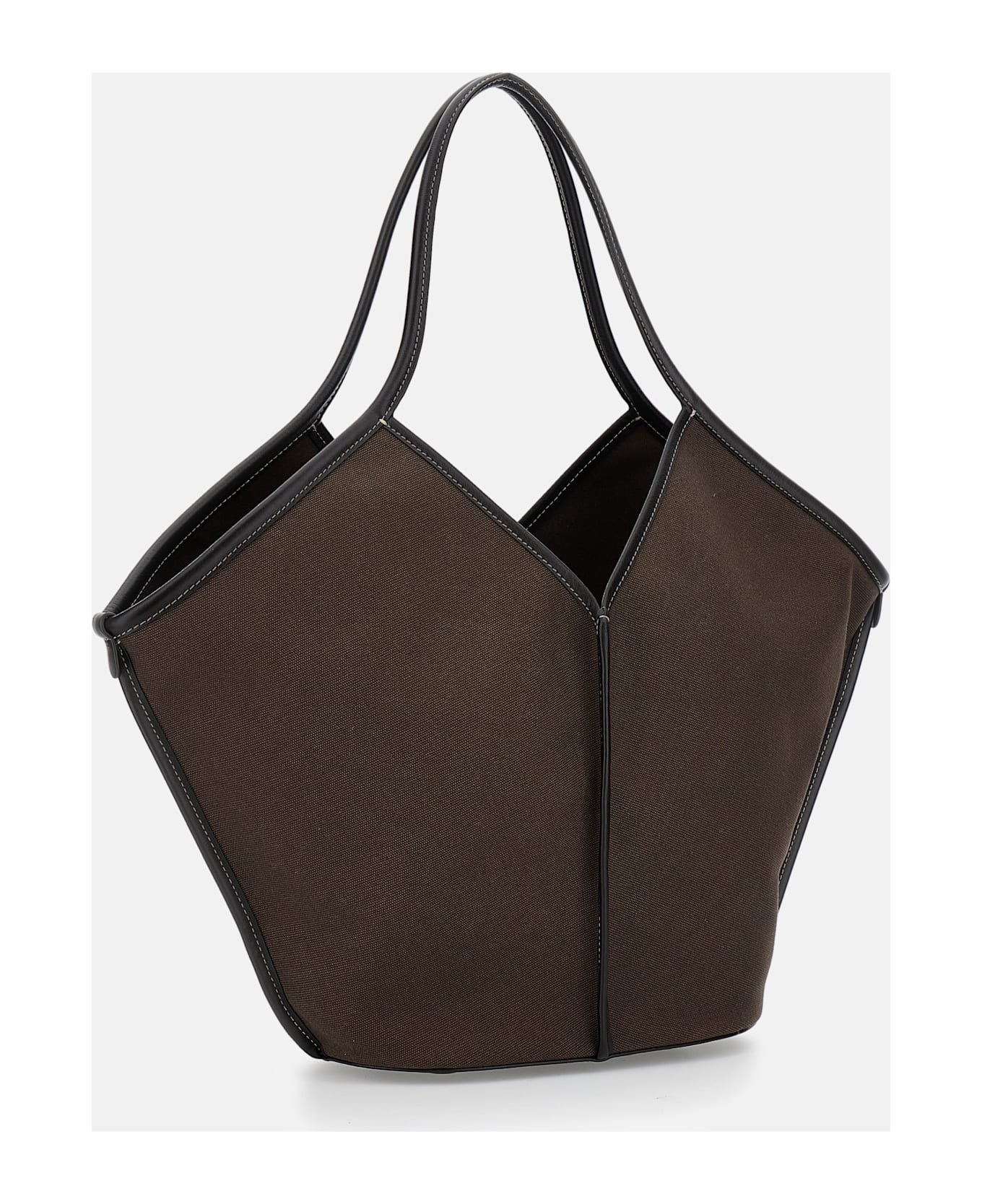 Hereu Calella Cotton Tote Bag. - Brown