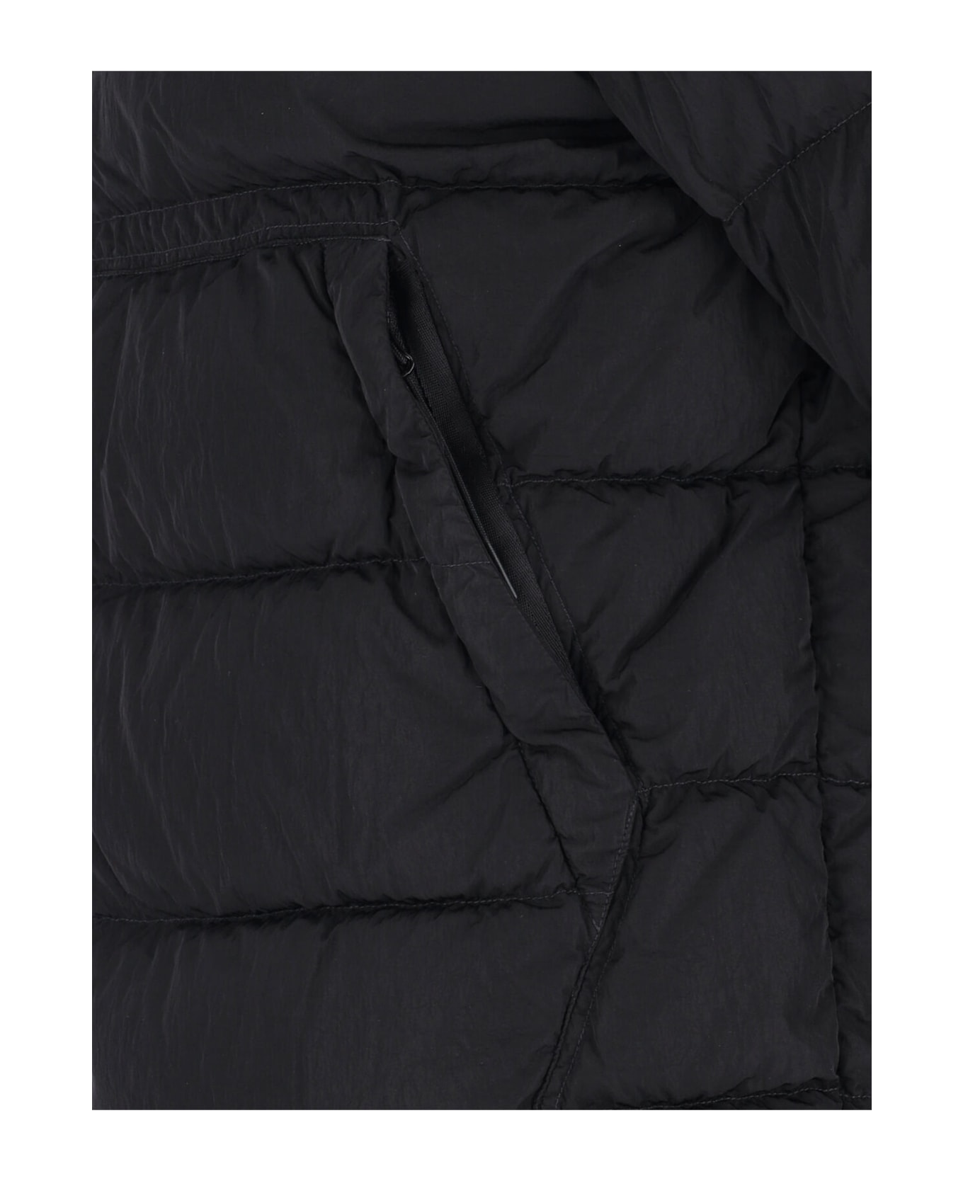 C.P. Company Thickened Down Jacket - BLACK