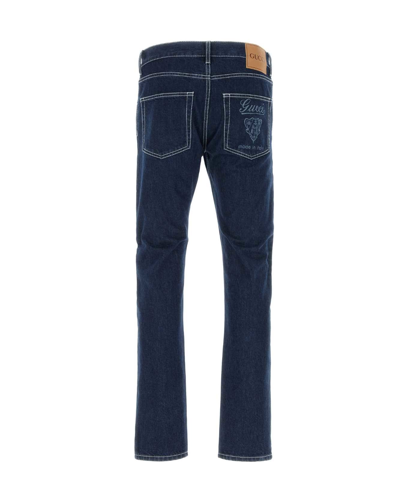 Gucci Denim Jeans - NAVY