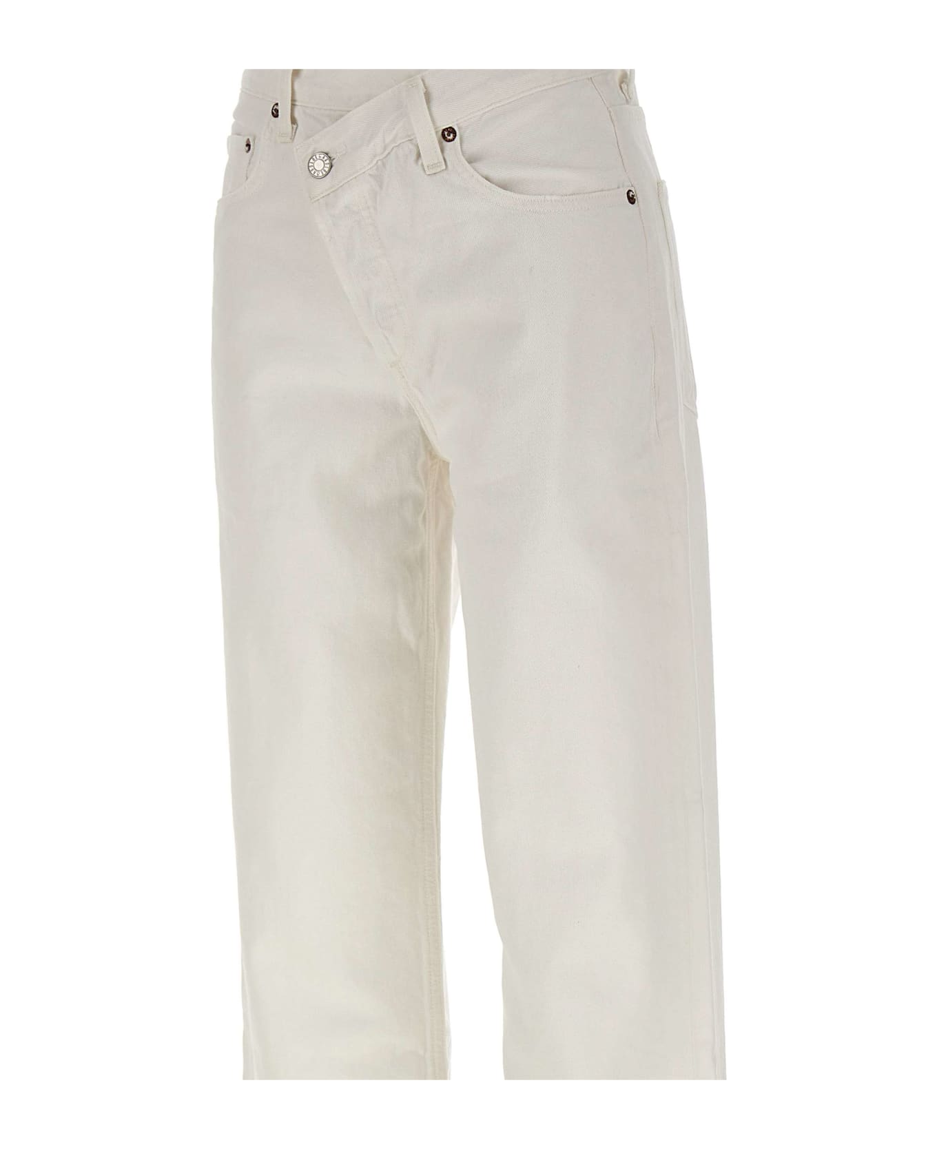 AGOLDE "criss Cross"jeans - WHITE
