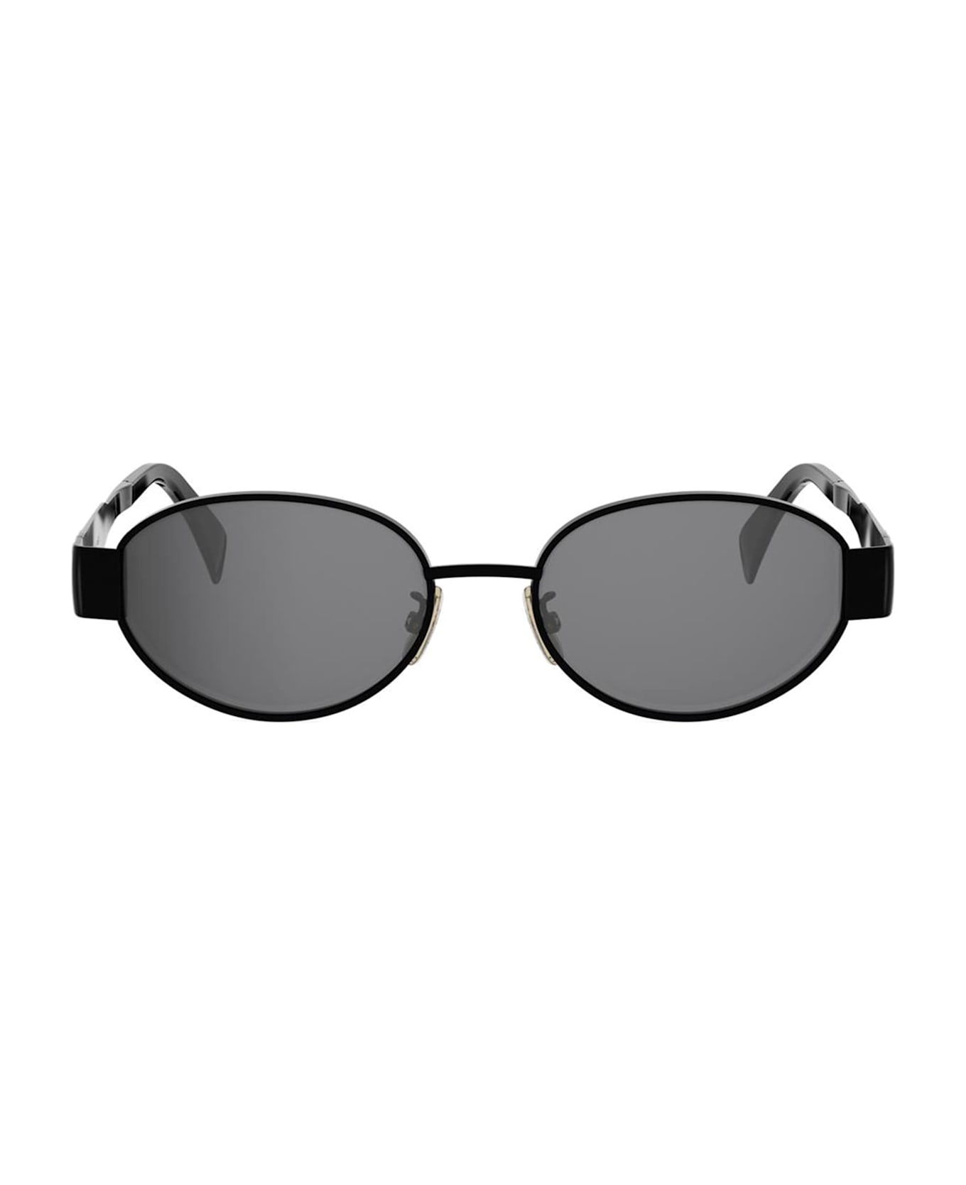 Celine Metal Triomphe Cl40235u - Black Sunglasses - Black