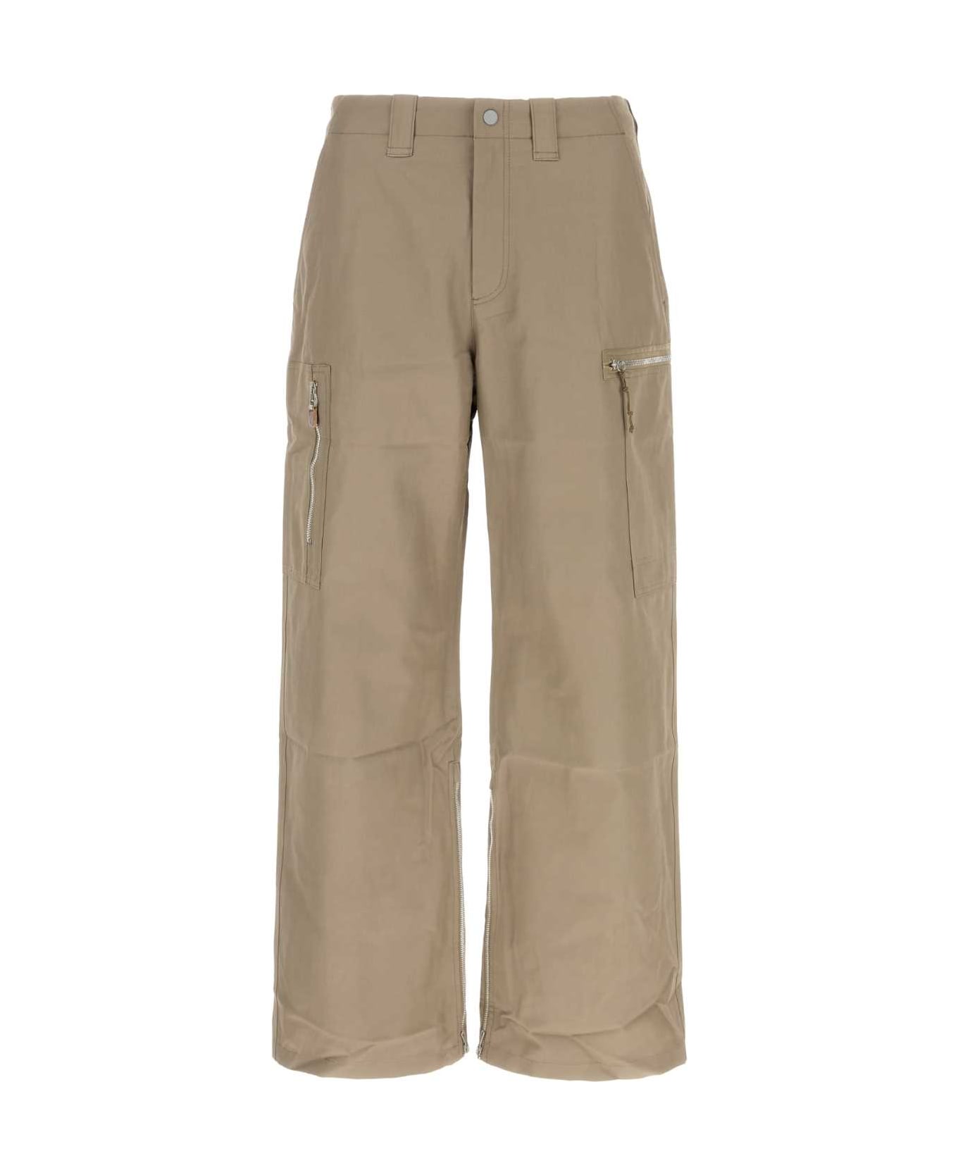 Our Legacy Dove Grey Twill Tactical Cargo Pant - PEBBLE HIGH TWIST TWILL