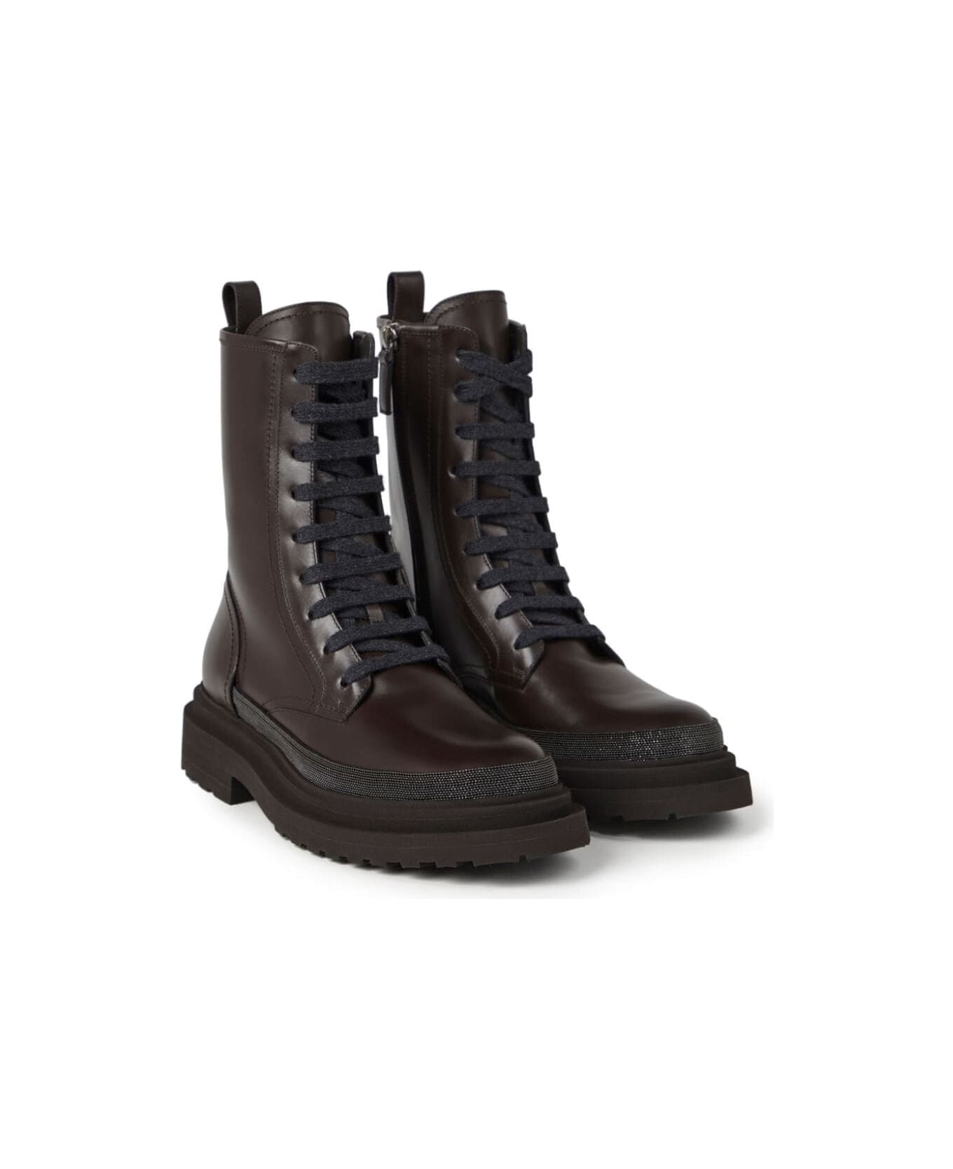 Brunello Cucinelli Ankle Boots - Dark Brown