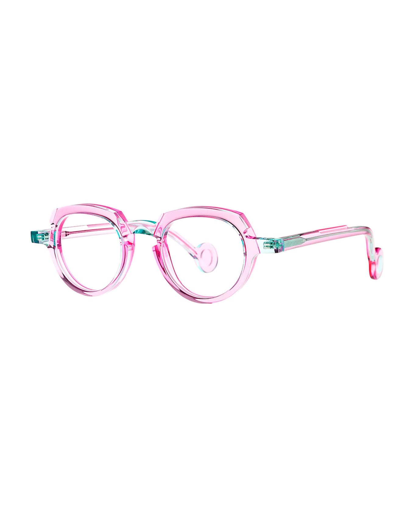 Theo Eyewear Andy - 011 Rx Glasses - pink