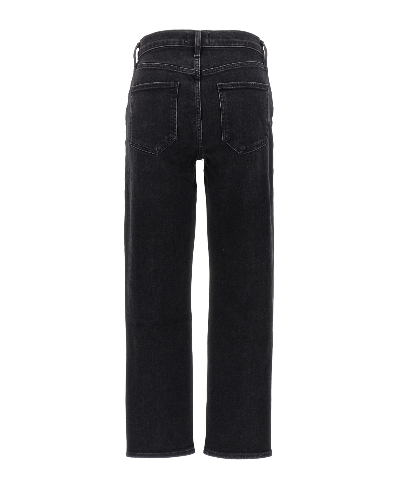 AGOLDE 'riley Long' Jeans - Black  