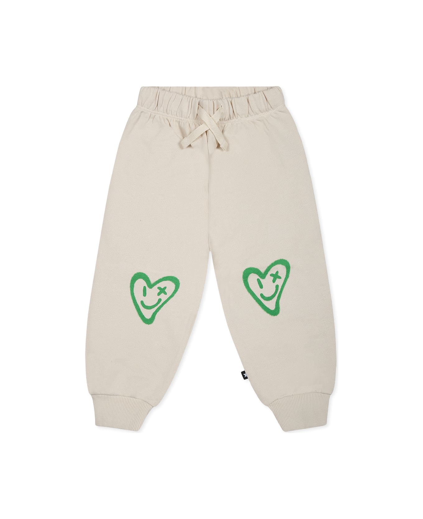 Molo Ivory Trousers For Baby Girl - Ivory