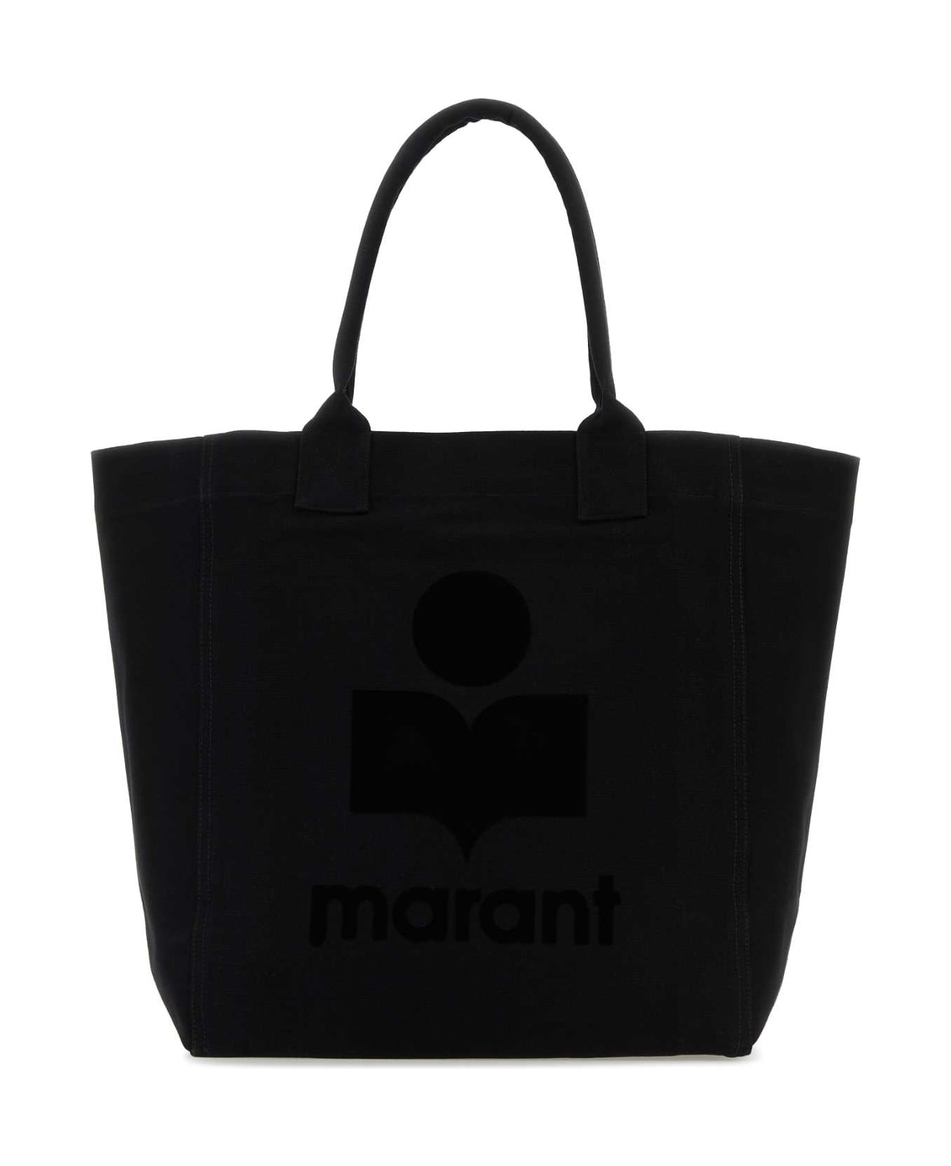 Isabel Marant Black Cotton Yenky Shopping Bag - Black