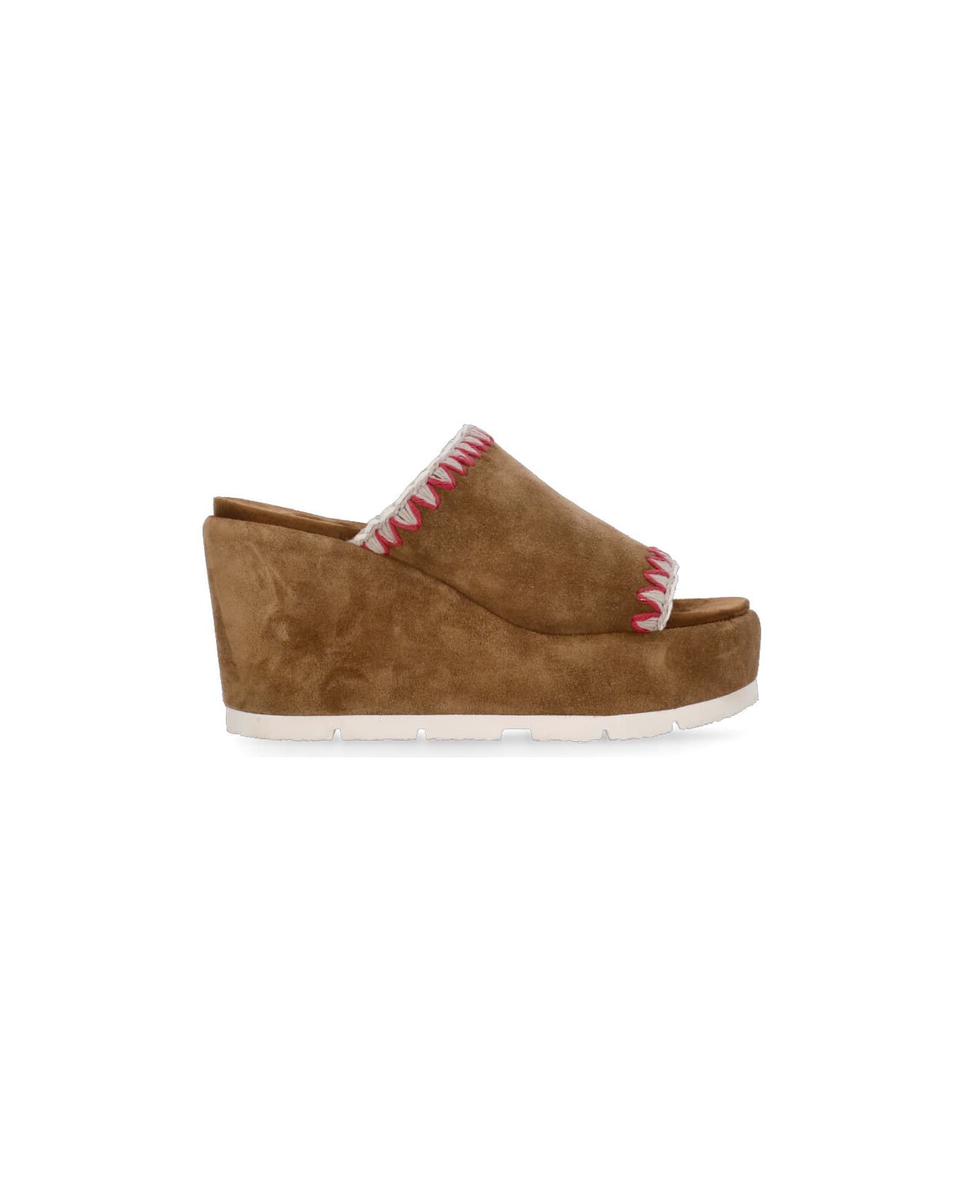 Mou Eva Monoband Wedge - Brown