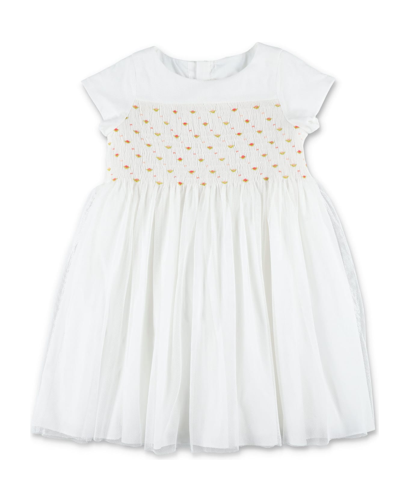 Bonpoint Kid - Duchesse Dress - WHITE