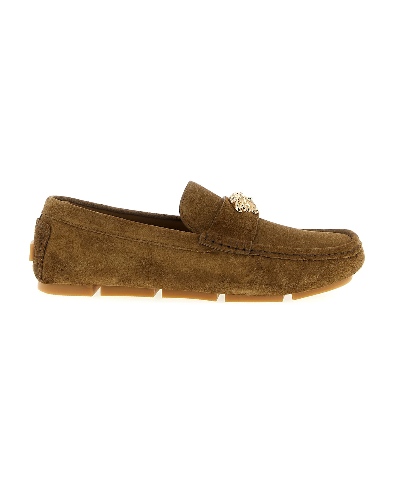 Versace 'la Medusa' Loafers - Brown