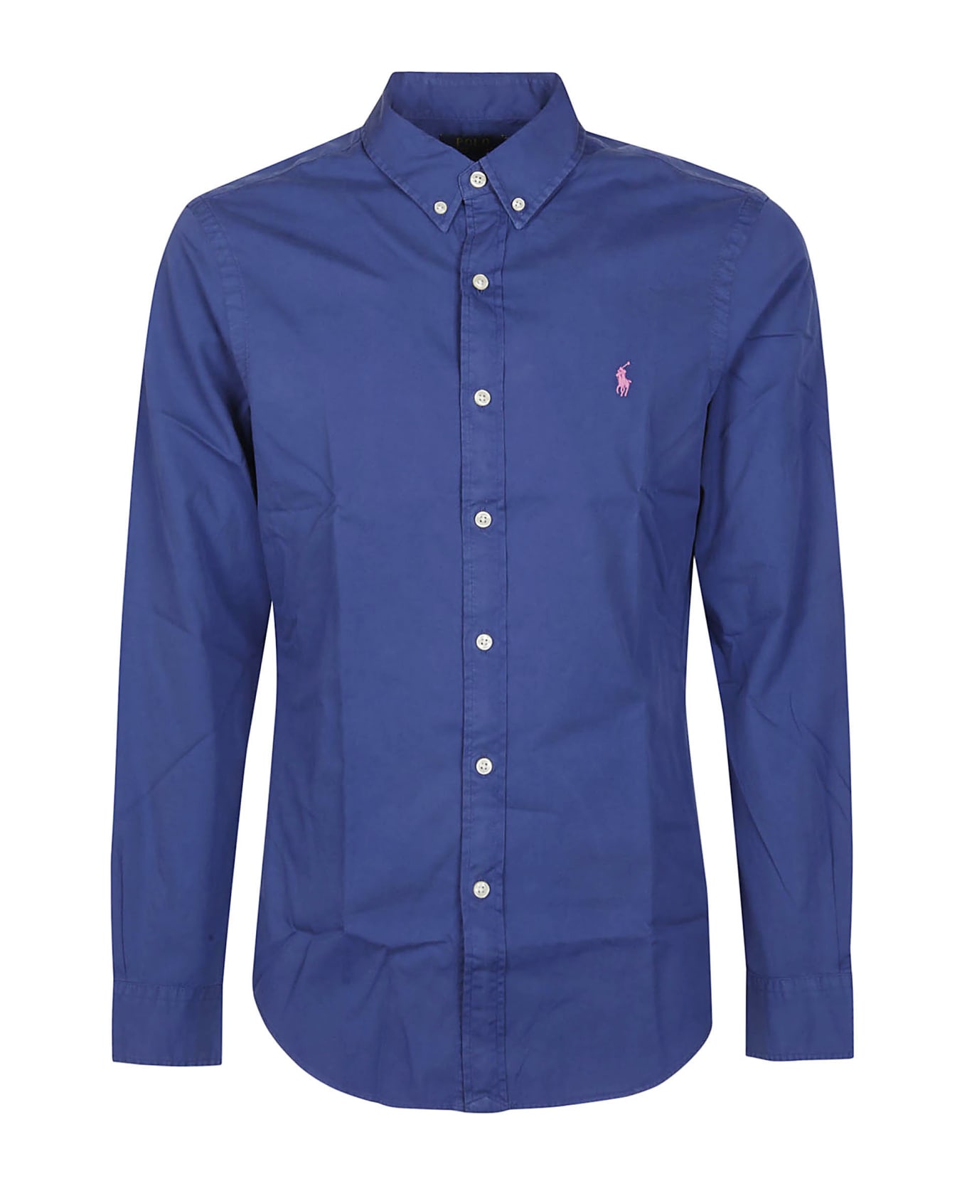 Polo Ralph Lauren Long Sleeve Sport Shirt Polo Ralph Lauren - BLUE シャツ