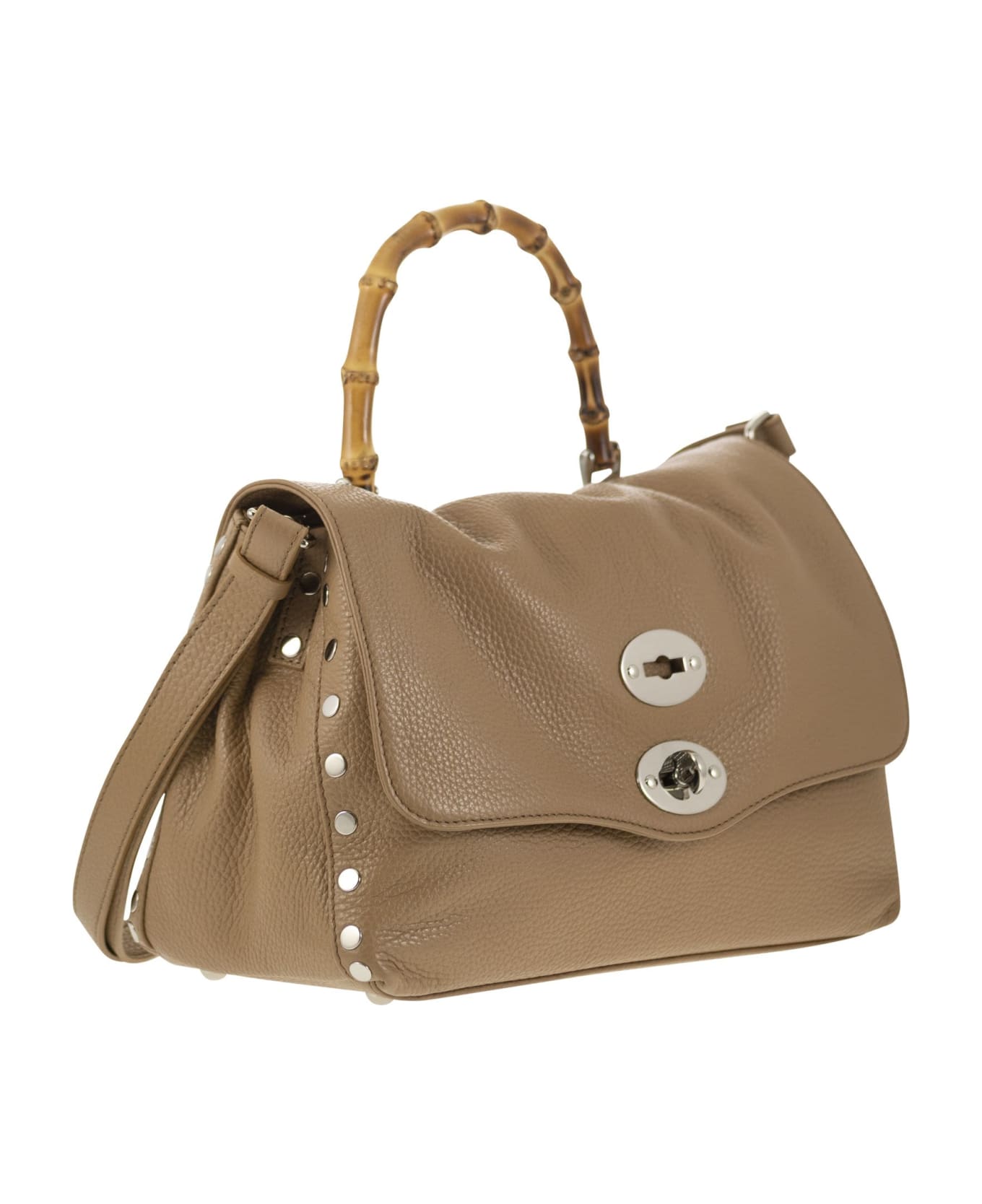 Zanellato Postina - Daily S Bag With Bamboo Handle - Leather