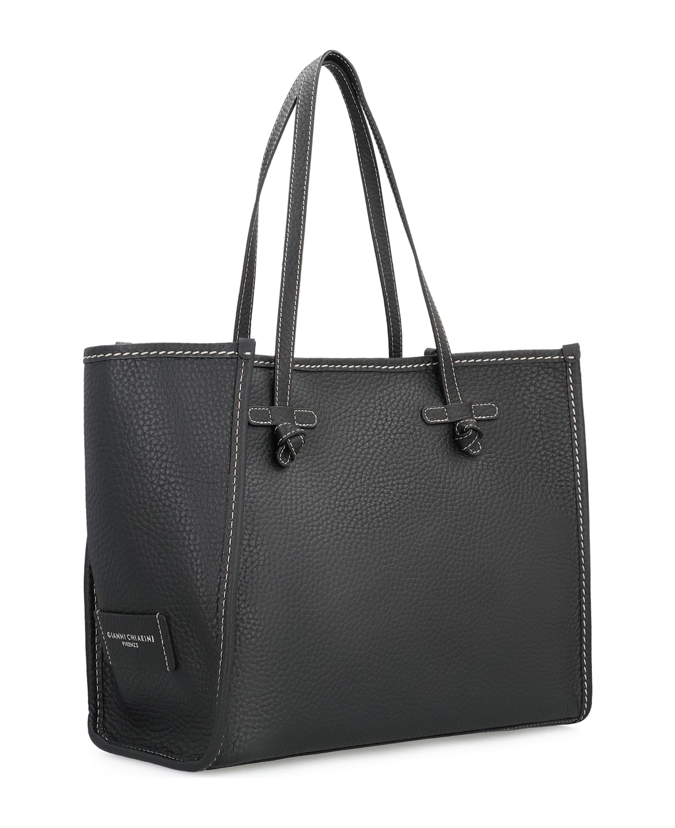 Gianni Chiarini Marcella Leather Tote - black