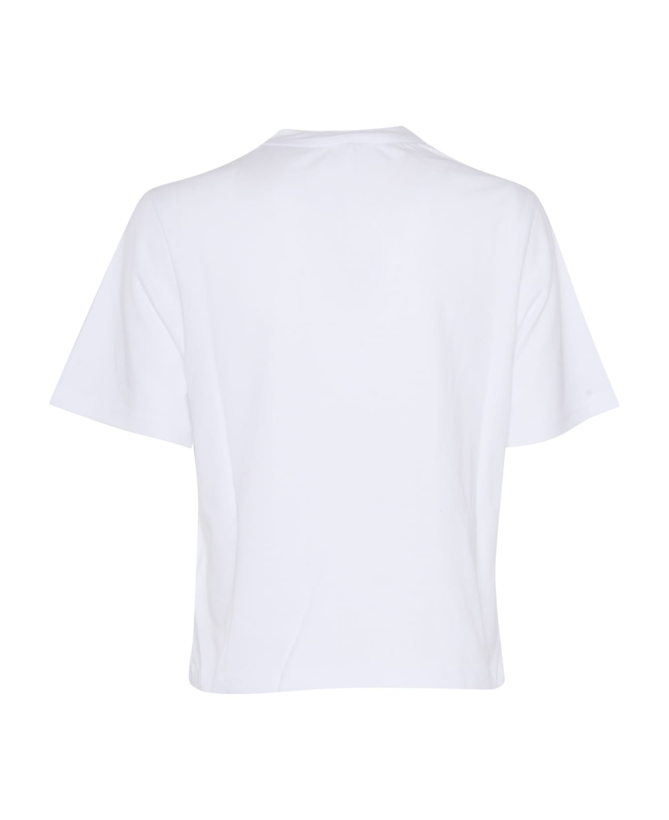 K-Way White Amilly T-shirt - WHITE