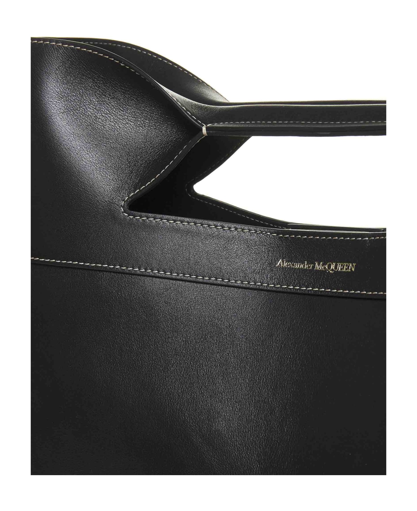Alexander McQueen The Bow Handbag - Nero