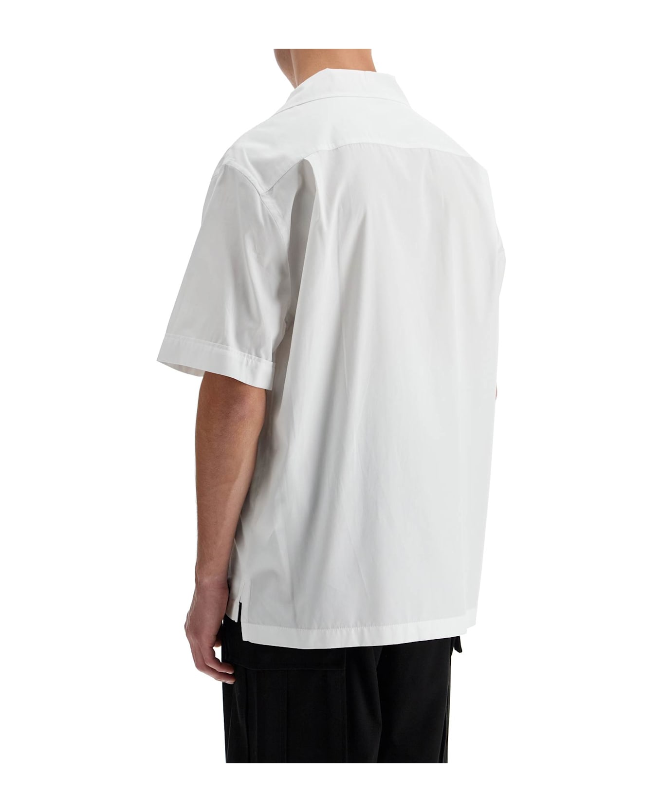 Dolce & Gabbana Short-sleeved Shirt With Pocket - BIANCO OTTICO (White)