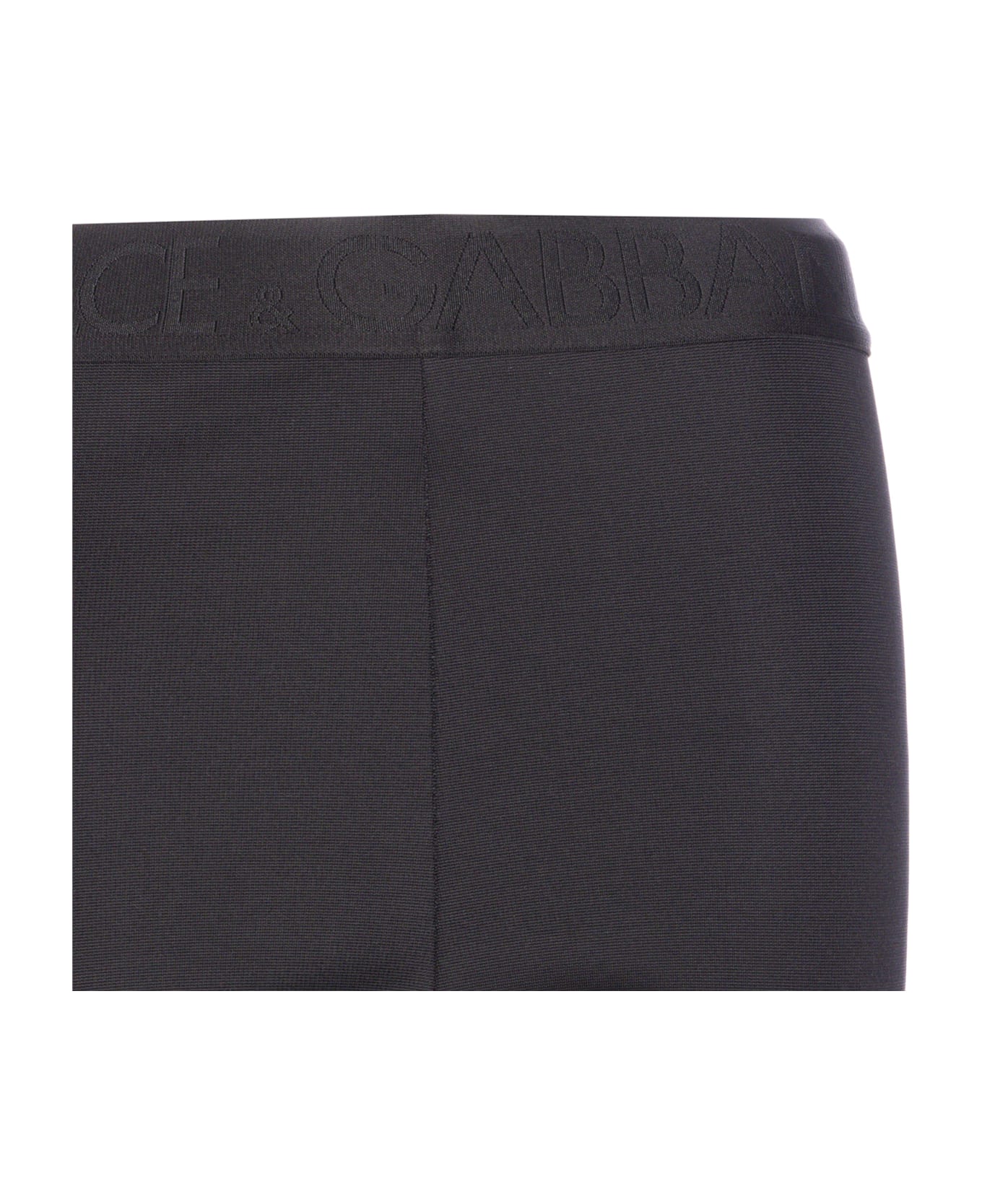 Dolce 
Gabbana Logo Leggings - Black