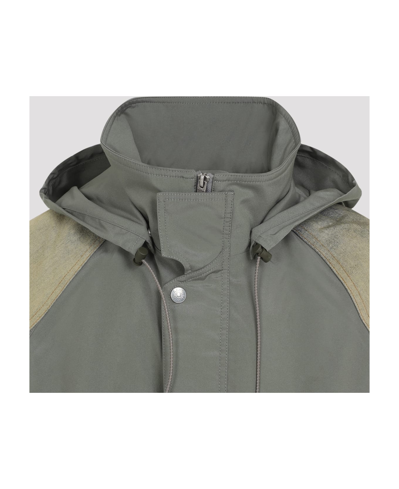 Acne Studios Windbreaker Jacket - Olive Green