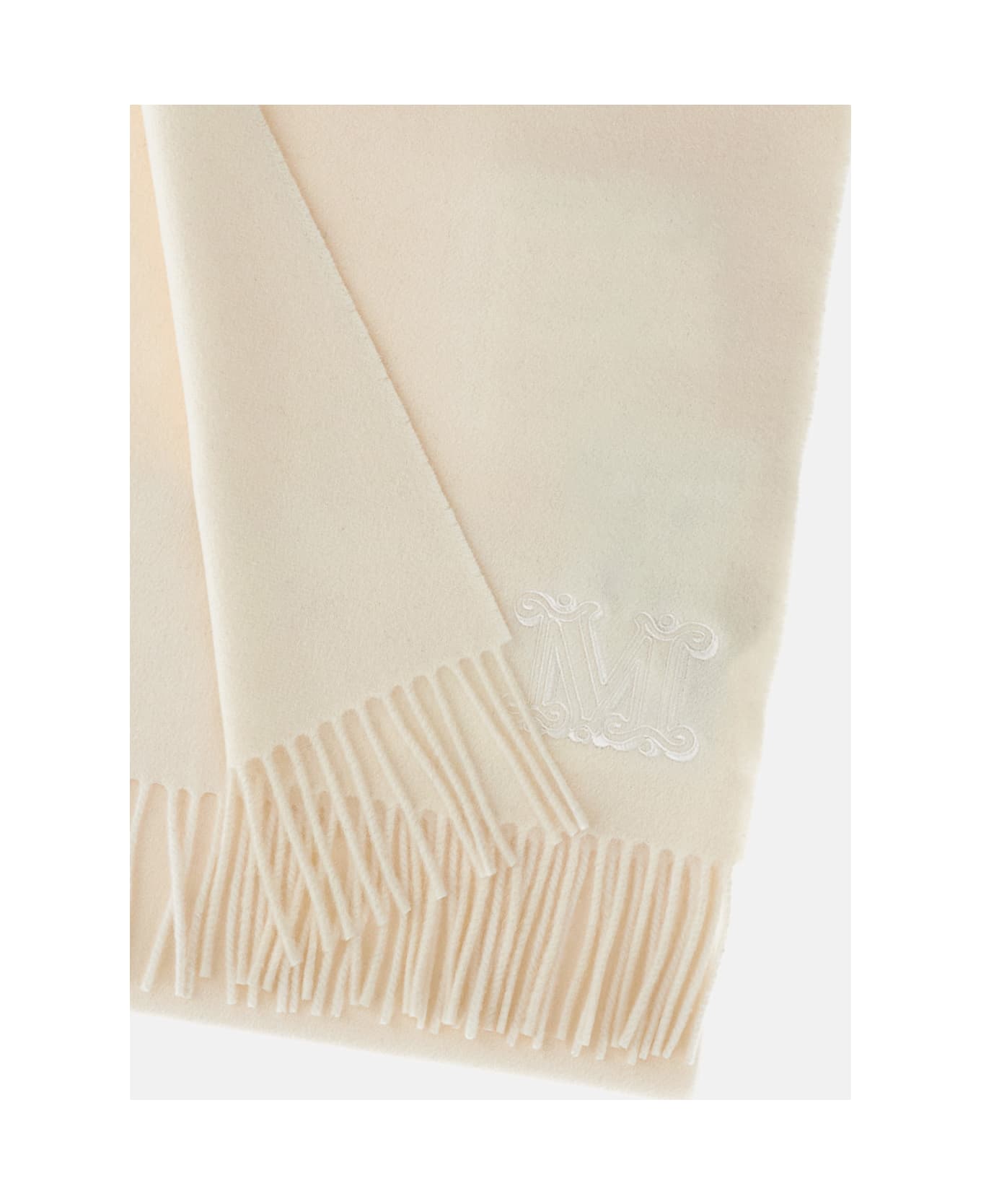 Max Mara Scarf - White