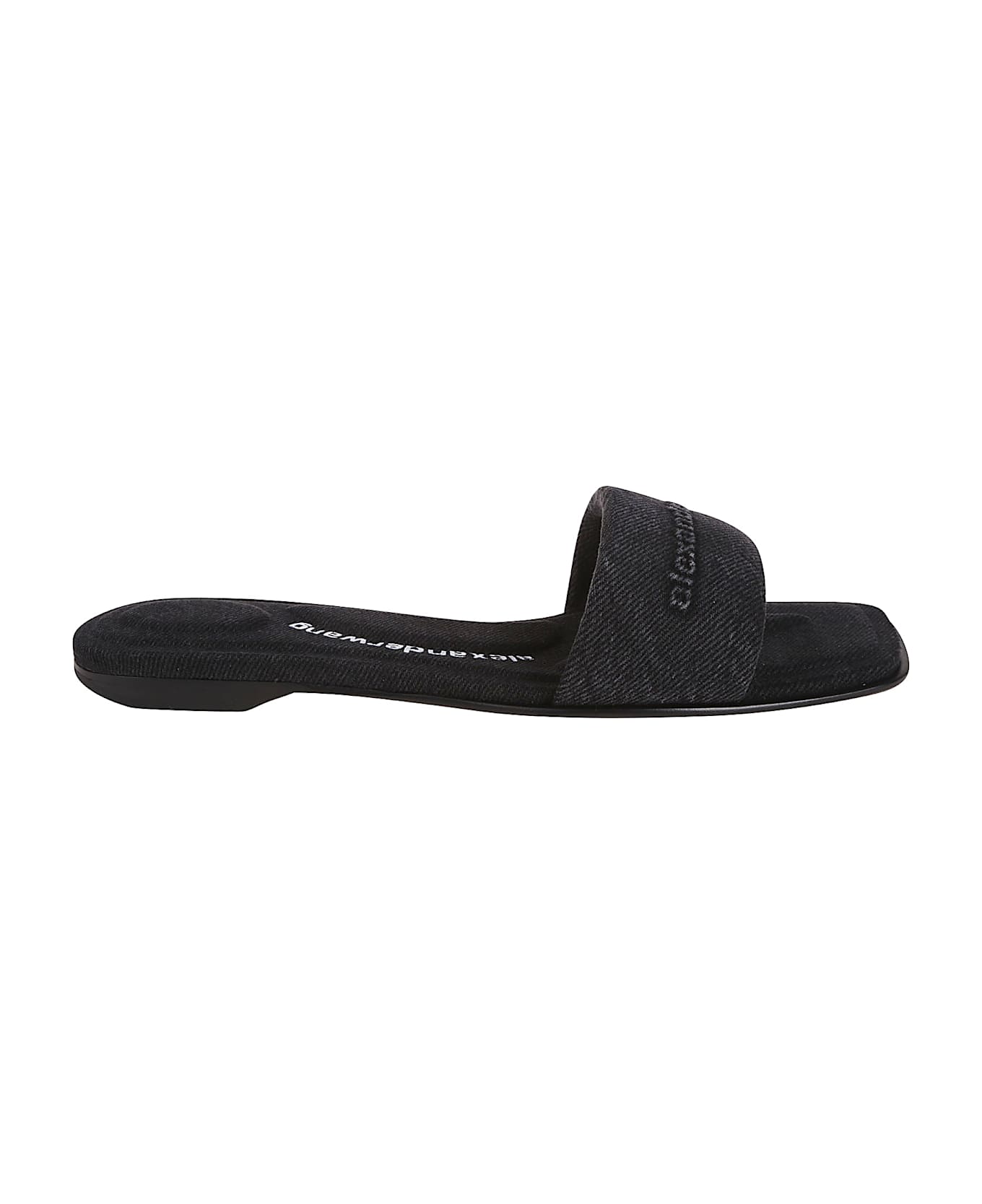 Alexander Wang Vy Flat Sandal - GREYAGED