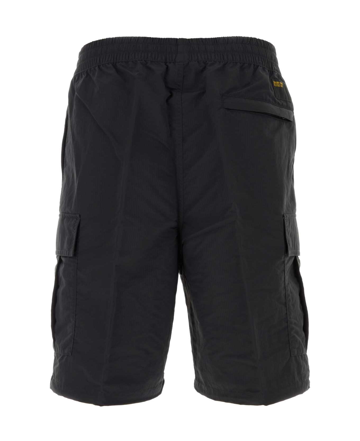 Carhartt Black Nylon Evers Cargo Shorts - ISIMARDINPRIWHI