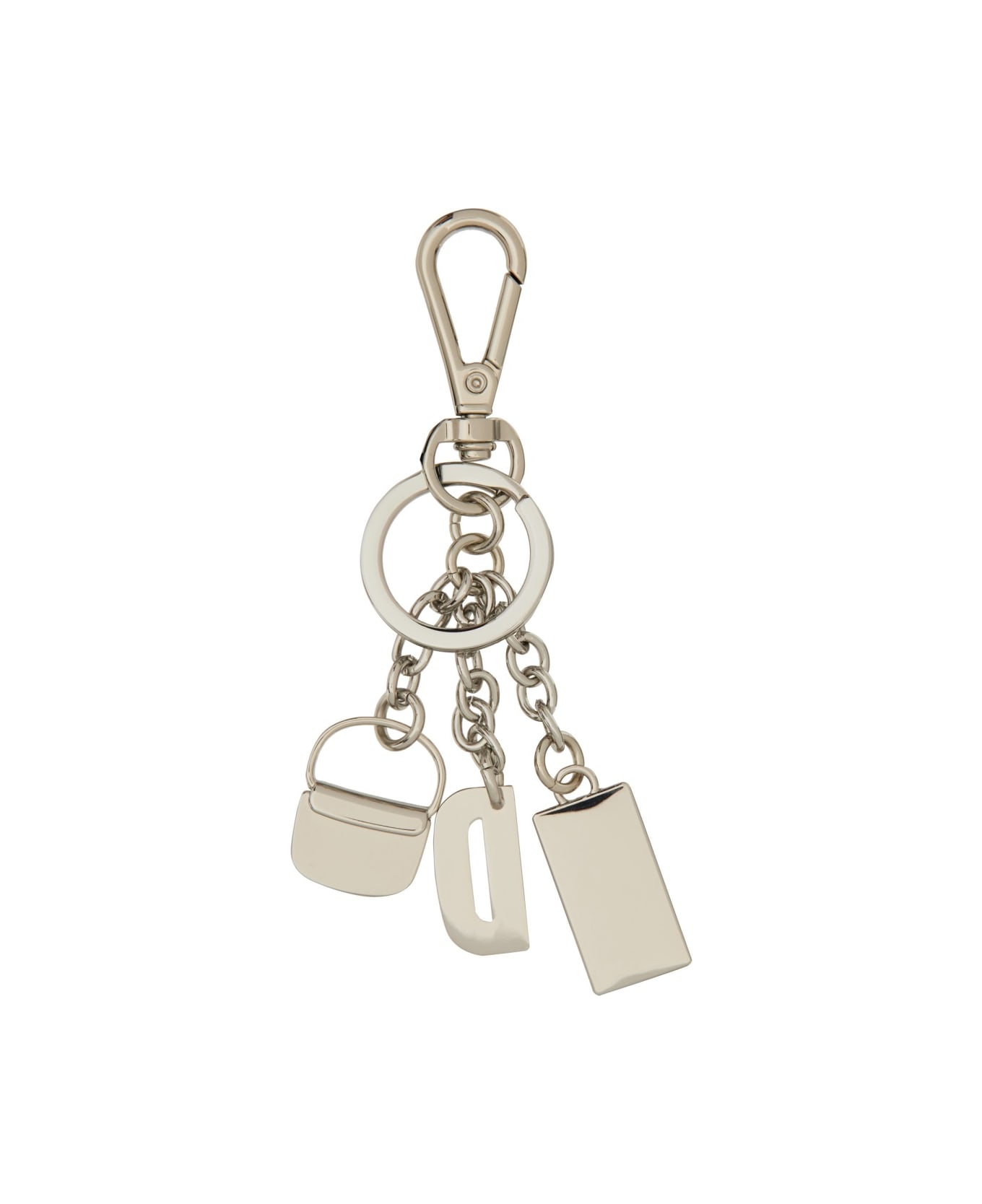 Diesel Keychain "1dr Multicharm" - SILVER