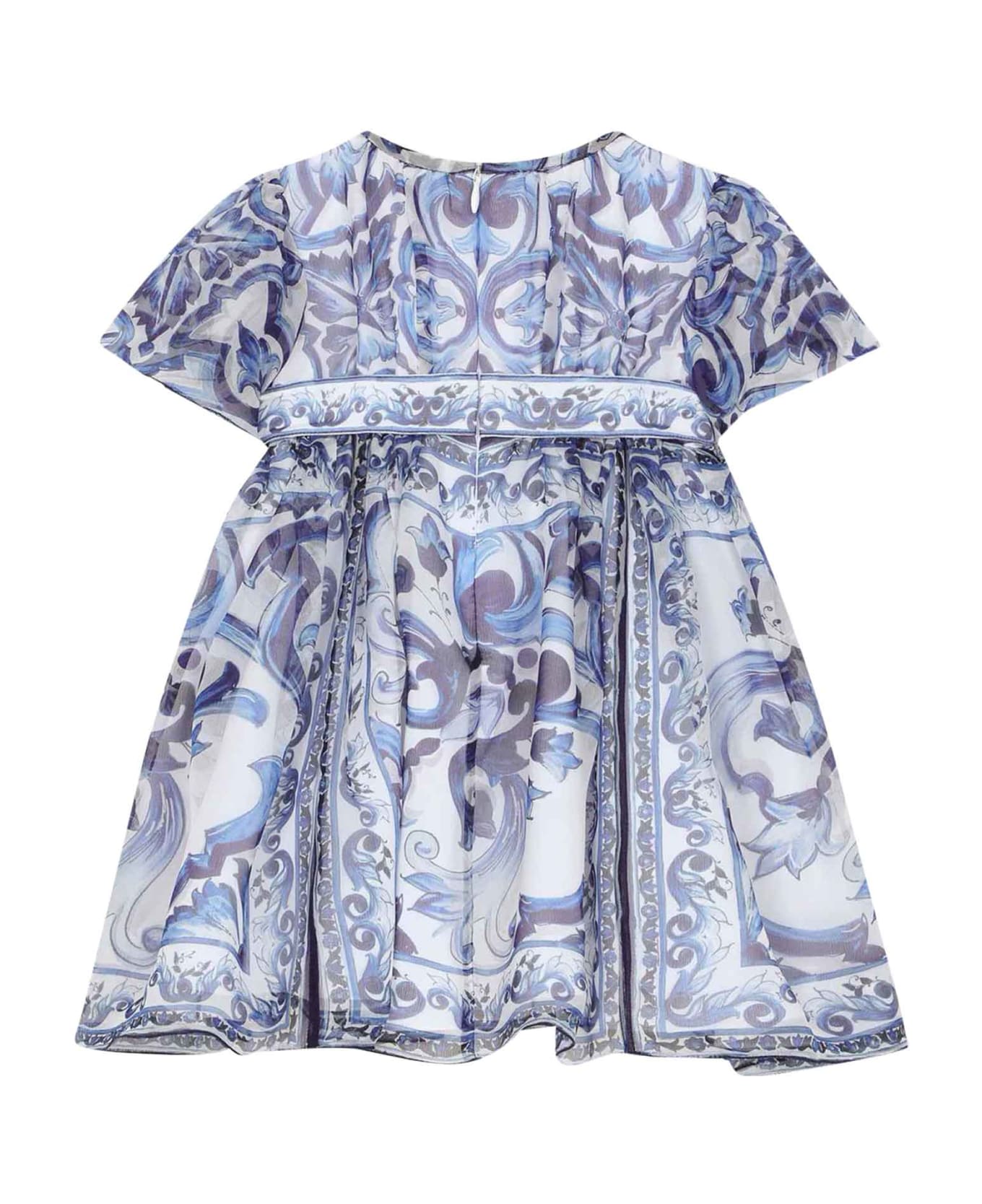 Dolce & Gabbana Blue Dress Baby Girl - Blu