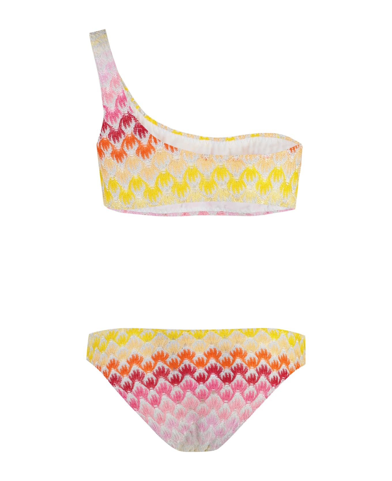 Missoni Bandeau Bra Bikini - Multicolor