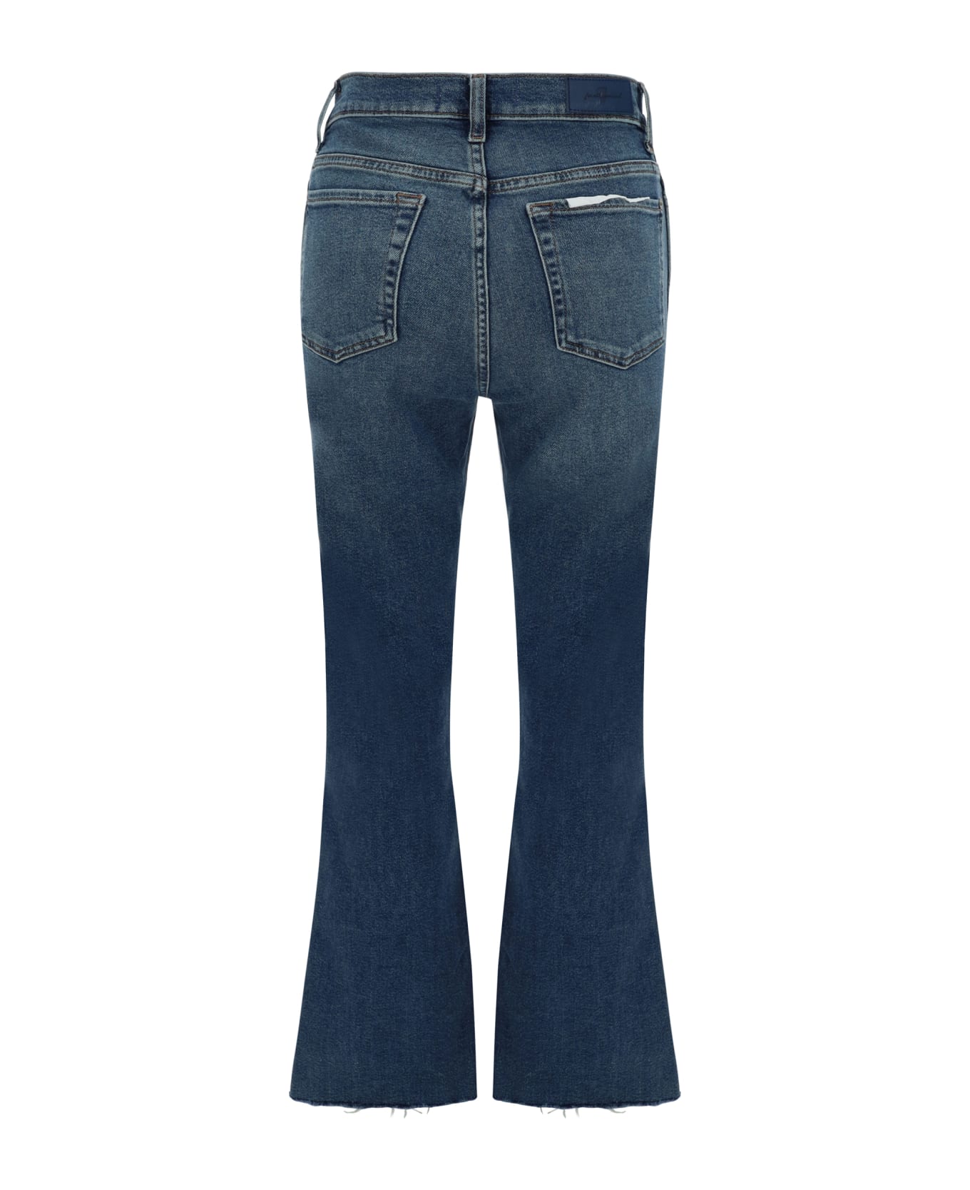 7 For All Mankind Kick Luxe Jeans - Dark Blue