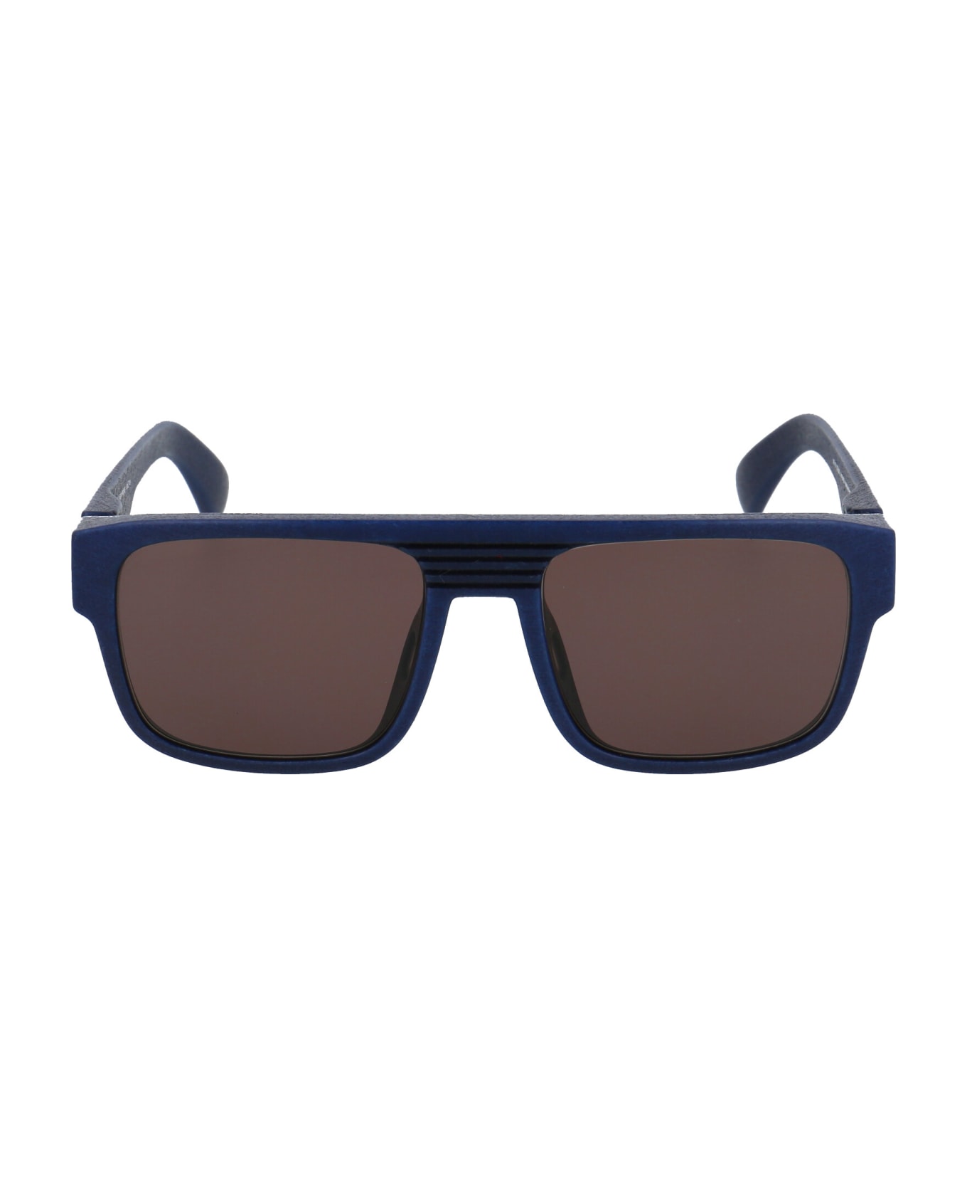 Mykita Ridge Sunglasses - 325 MD25 Navy Blue Brown Solid 