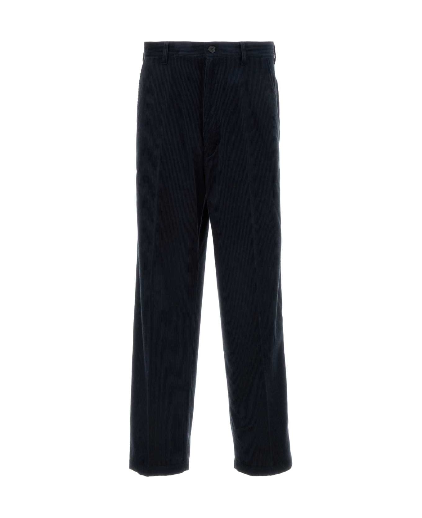 Prada Midnight Blue Corduroy Pant - BLU