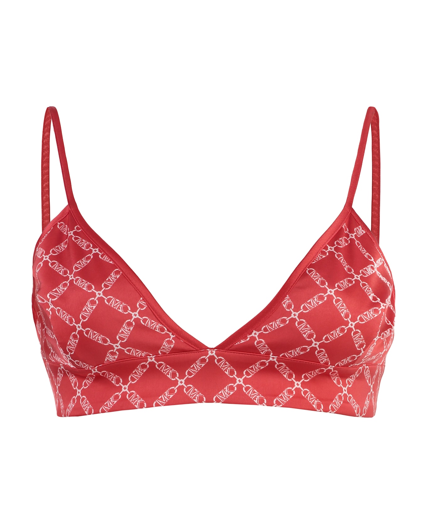 MICHAEL Michael Kors Crop-top With Logo - Coral