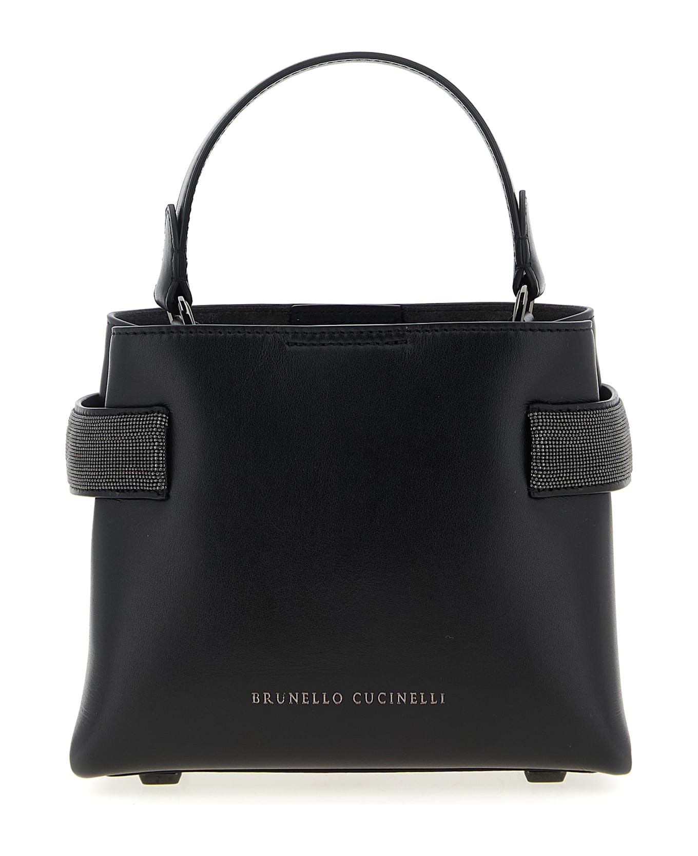Brunello Cucinelli 
essence
 Small Handbag - Black  
