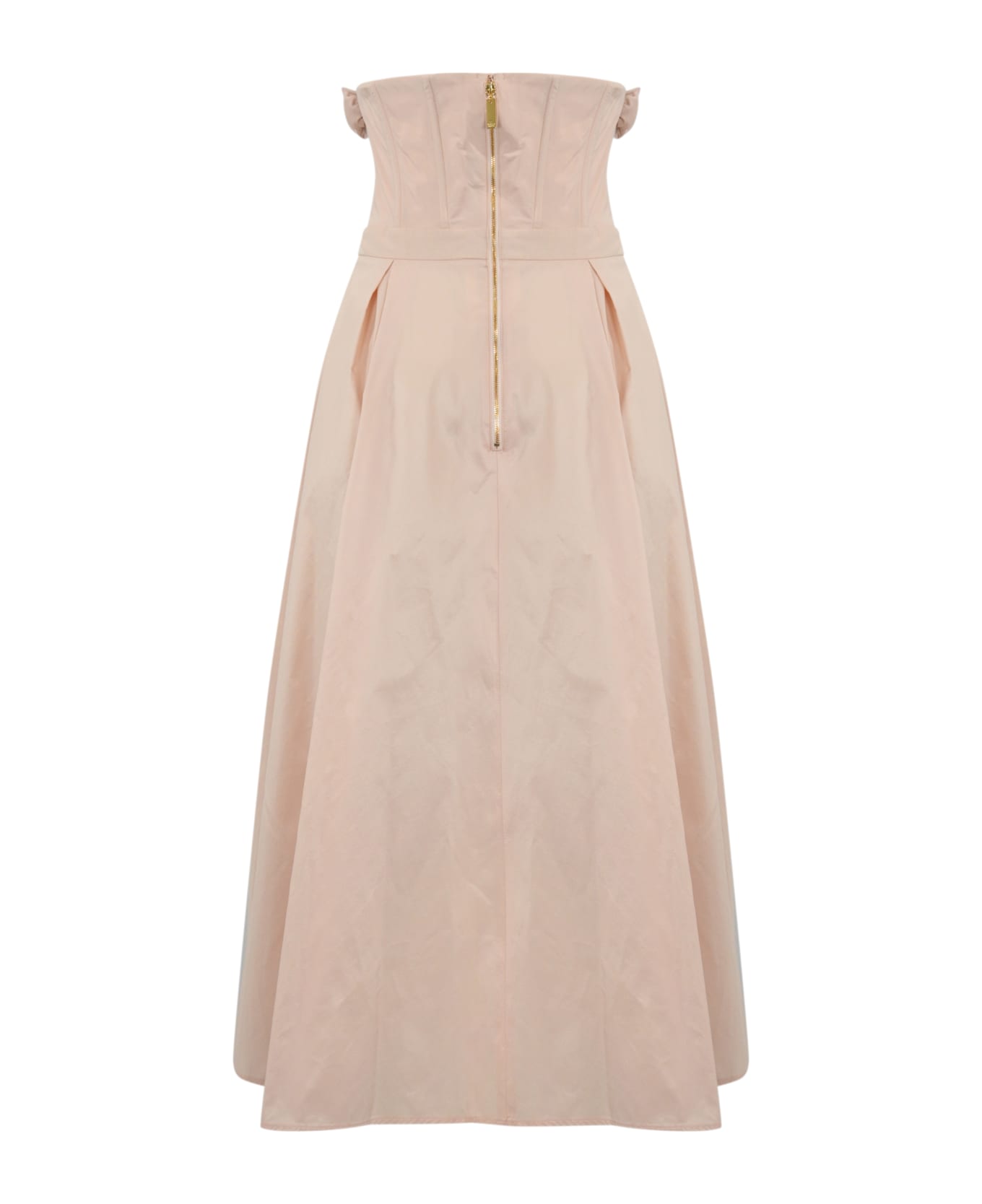 （ELISABETTA FRANCHI） コットンポプリンドレス Elisabetta Franchi Kids Girl's White Dress – Blue Salon
