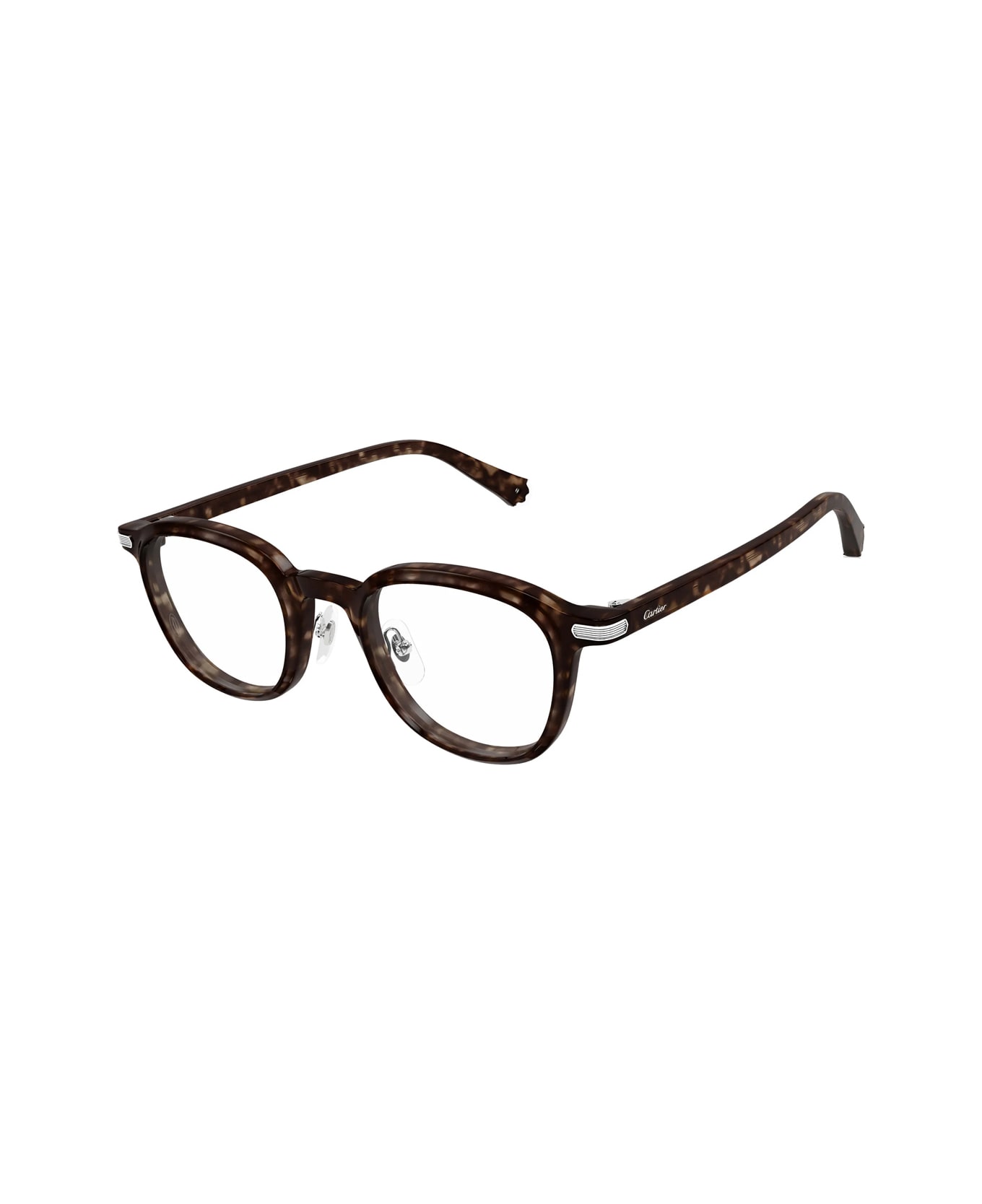 Cartier Eyewear Cartier Ct0560o Première De Cartier 002 Havana Glasses - Marrone
