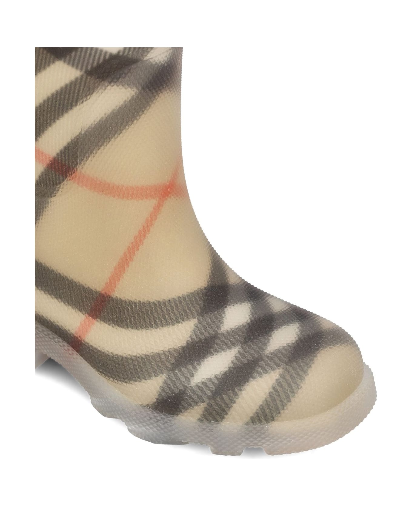 Burberry Marsh Checked Slip-on Ankle Boots - NEUTRALS