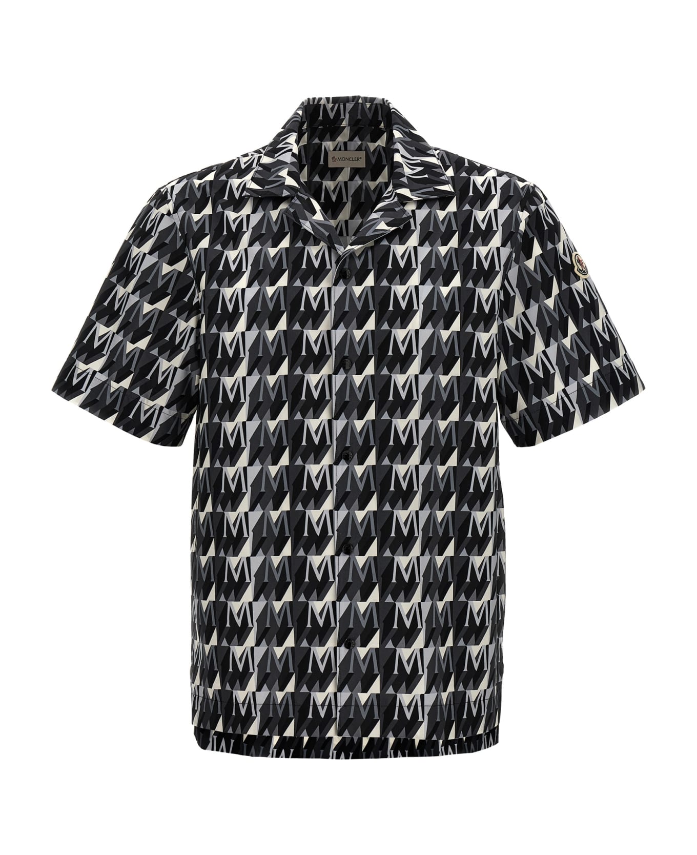 Moncler Logo Print Shirt - Multicolor