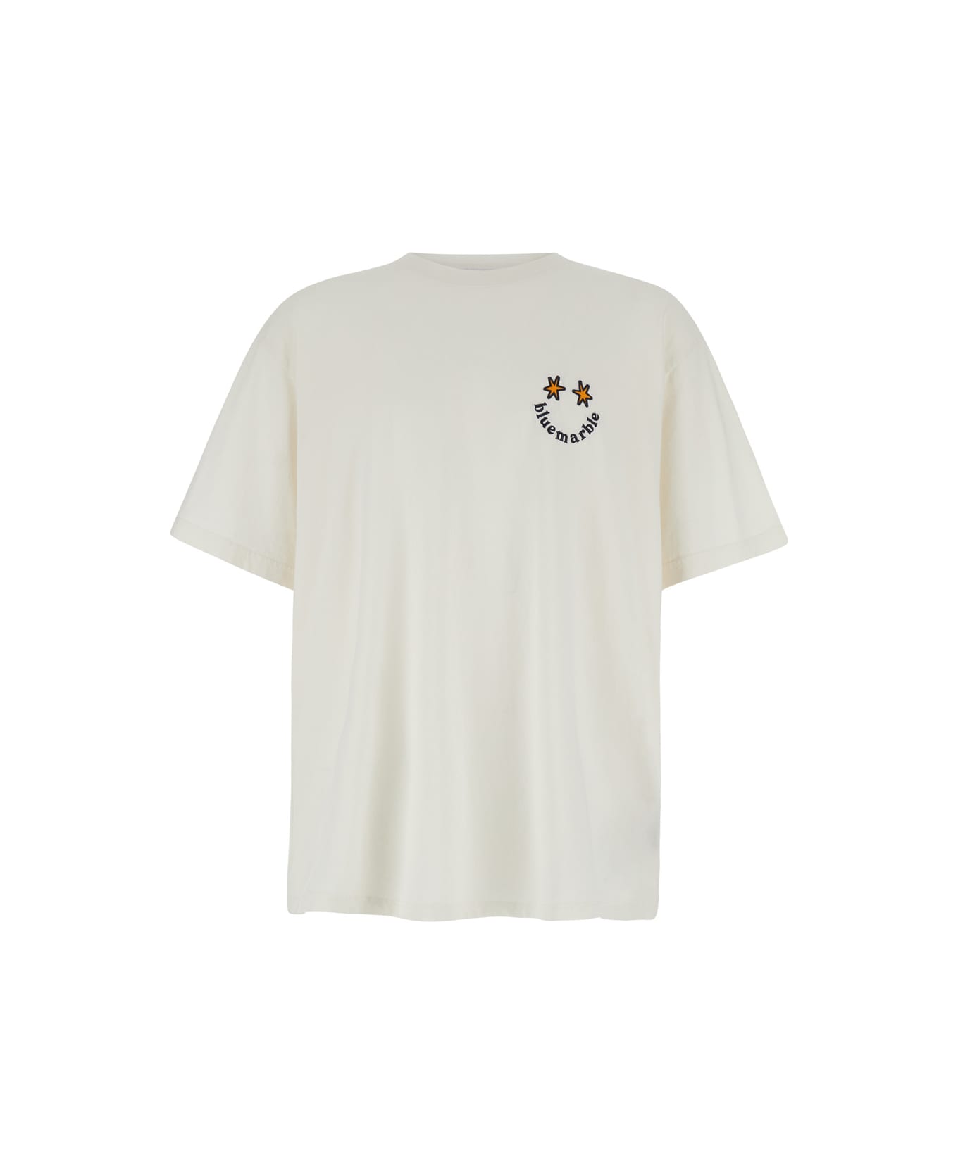 Bluemarble Smiley T-shirt - White