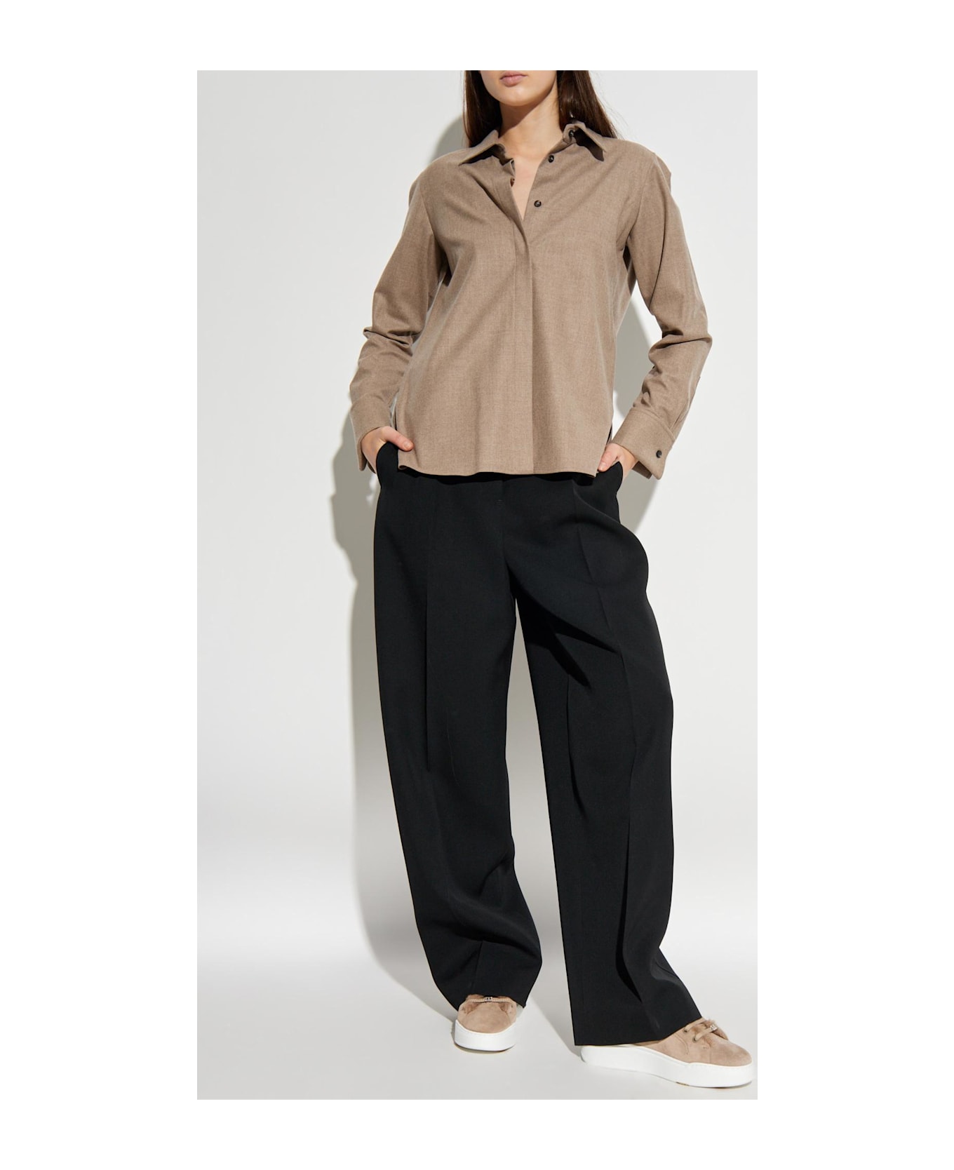 Max Mara Tebaide Shirt - Beige