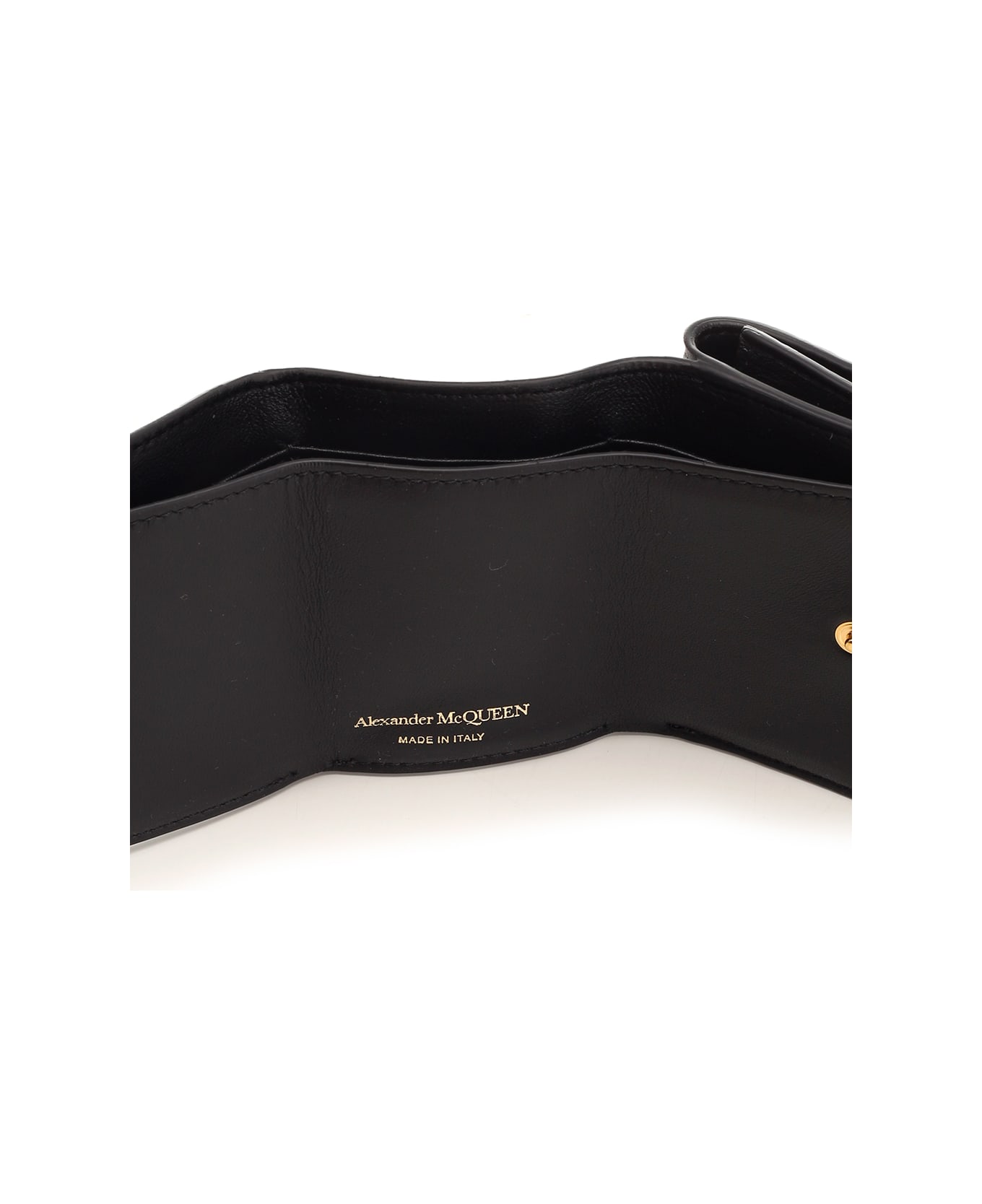 Alexander McQueen Trifold Wallet - Black