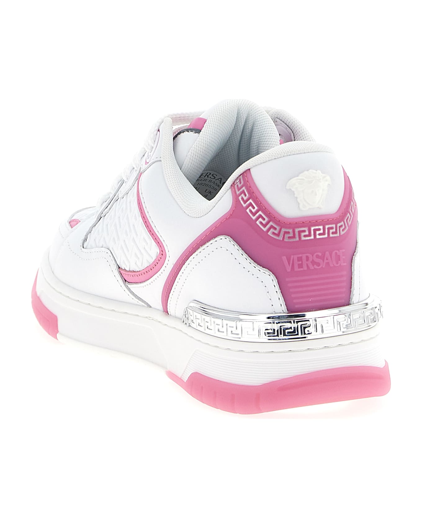 Versace 
biggie Basket
 Sneakers - Pink