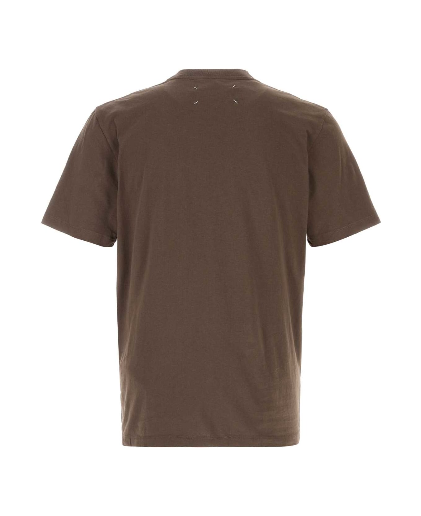 Maison Margiela Multicolor Cotton T-shirt Set - PEARLAPISBLUEMAHOGANY