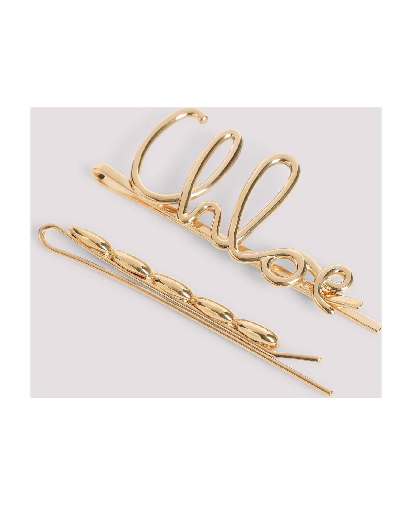 Chloé Icon Hair Clip - Dc Vintage Gold