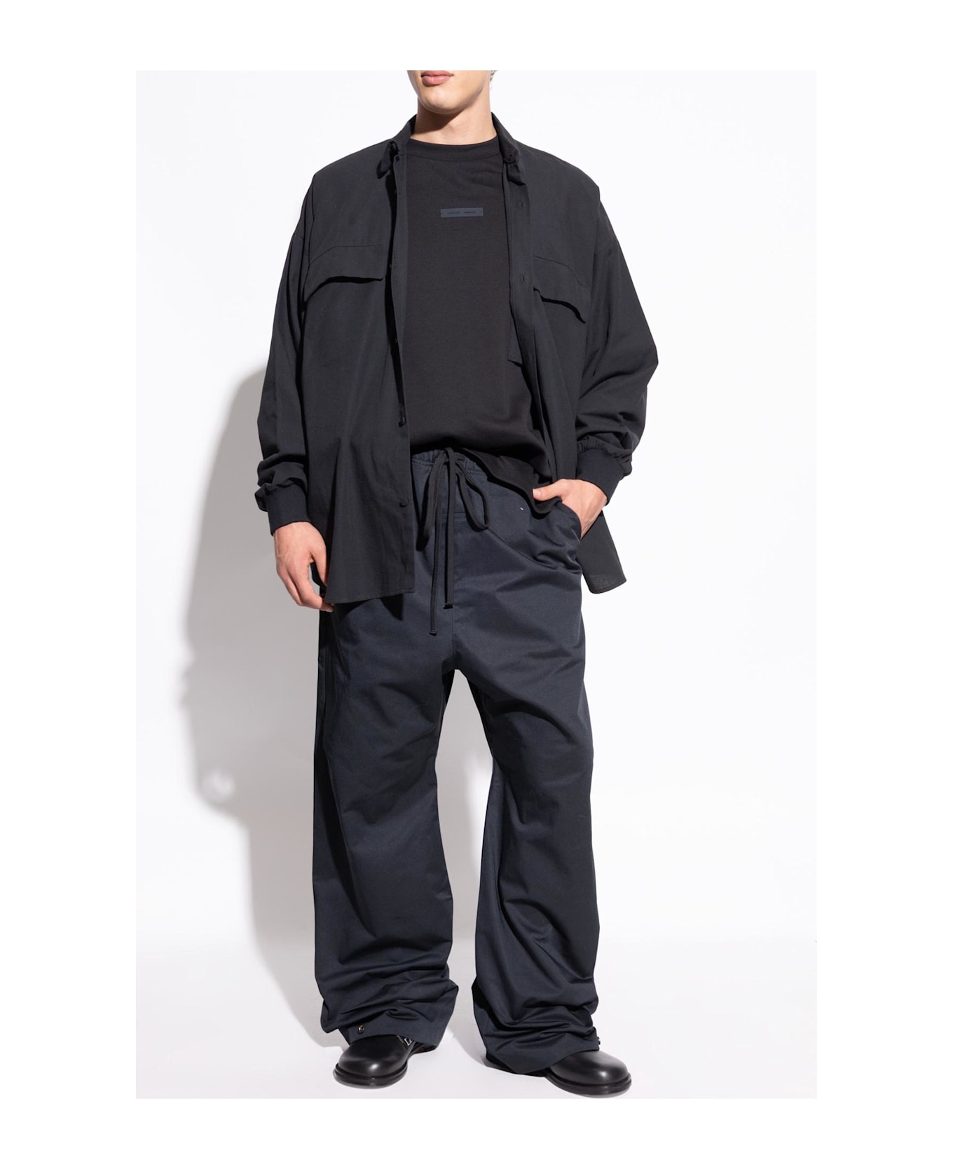 J.W. Anderson Jw Anderson Leather Ankle Boots - BLACK