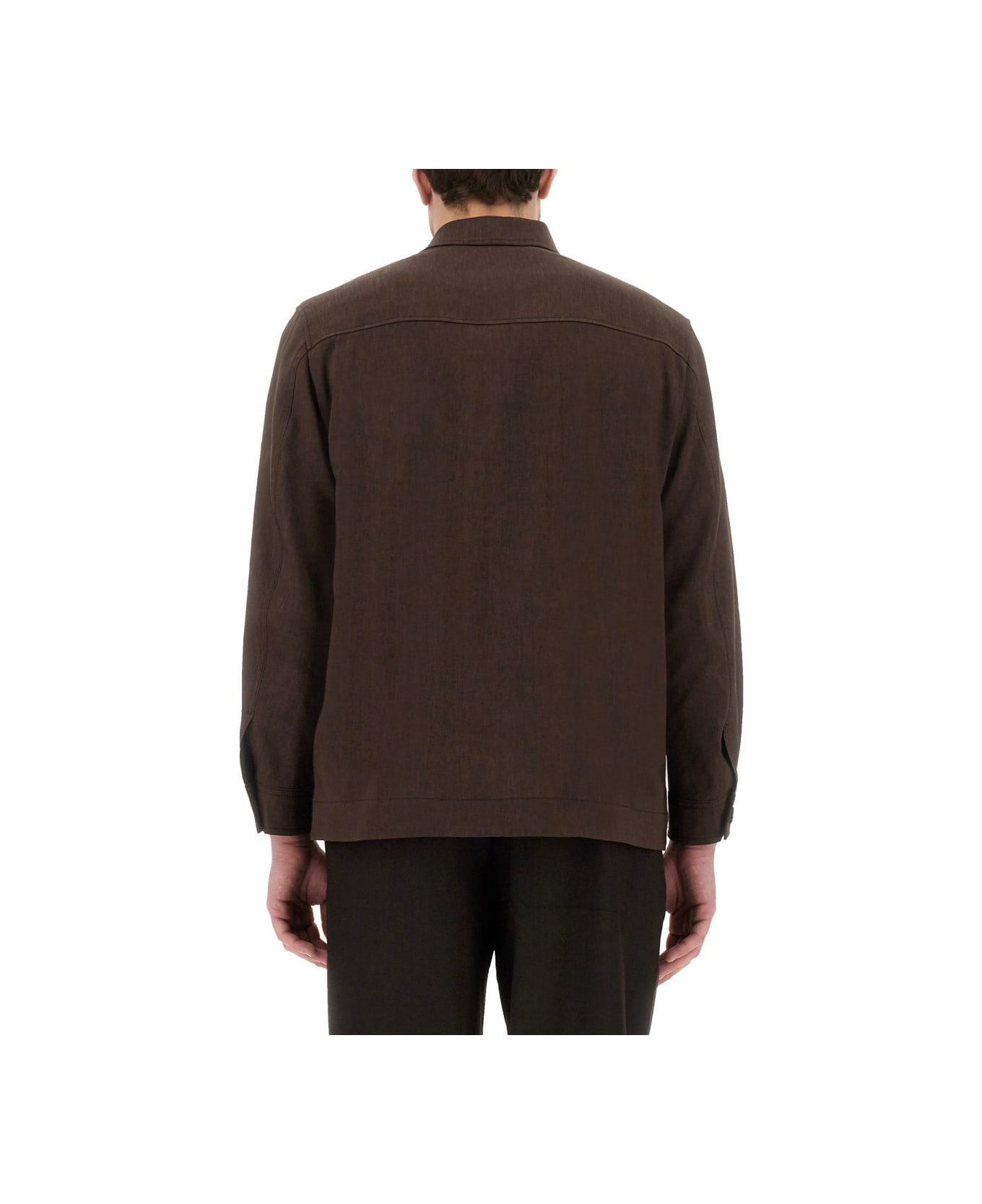 Hugo Boss Sovracamicia "l-corvin-2pp-251" - BROWN