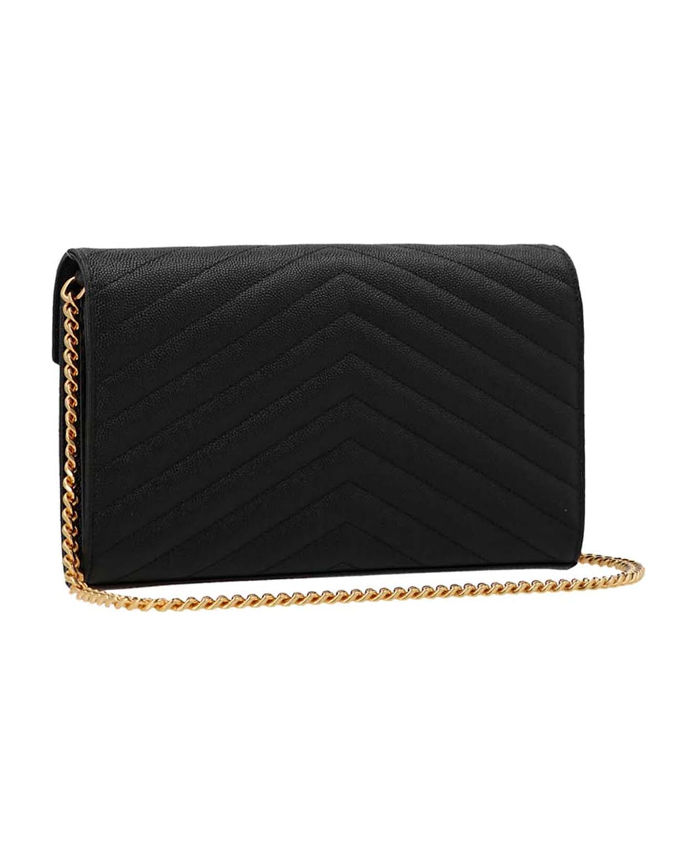 Saint Laurent 
monogram
 Crossbody Bag - Black  