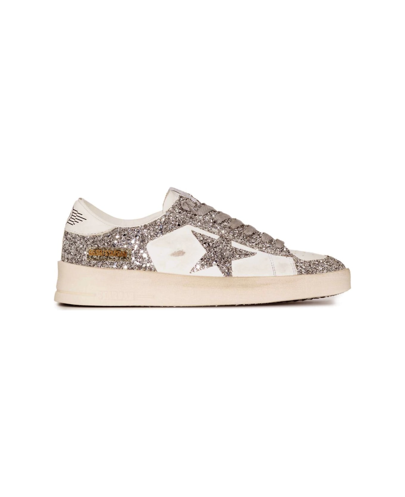 Golden Goose Sneakers With Appliqué - White スニーカー