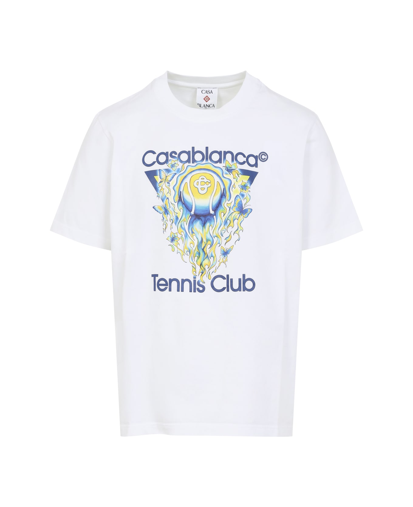 Casablanca Tennis Club Icon T-shirt - Tennis Club Icon