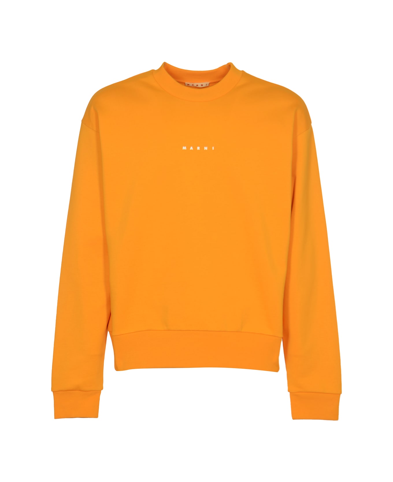 Marni Logo Organic Sweatshirt - Light Orange